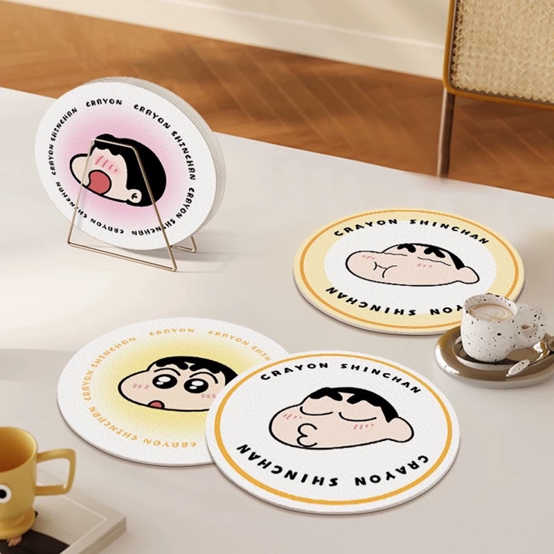 超萌可愛小新吸水杯墊