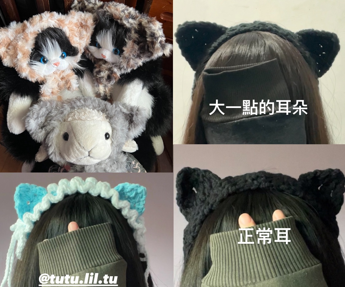 🐱 ིྀ 咪咪耳/豹紋/黑白紋