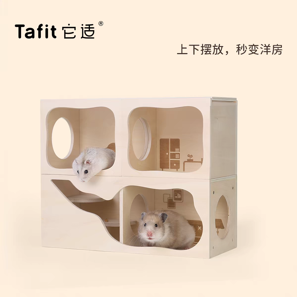 鼠鼠椴木秘境偷窺（倉鼠、沙鼠、緞子鼠適用）