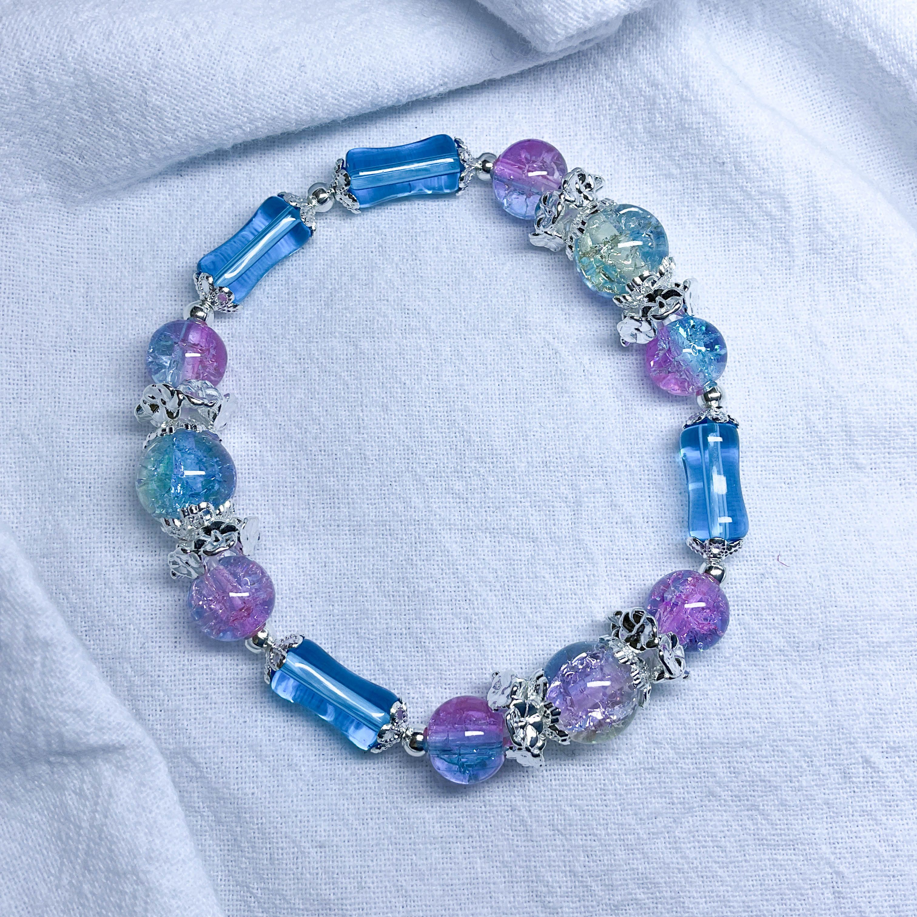 琉璃珠手串 -【竹節款式】