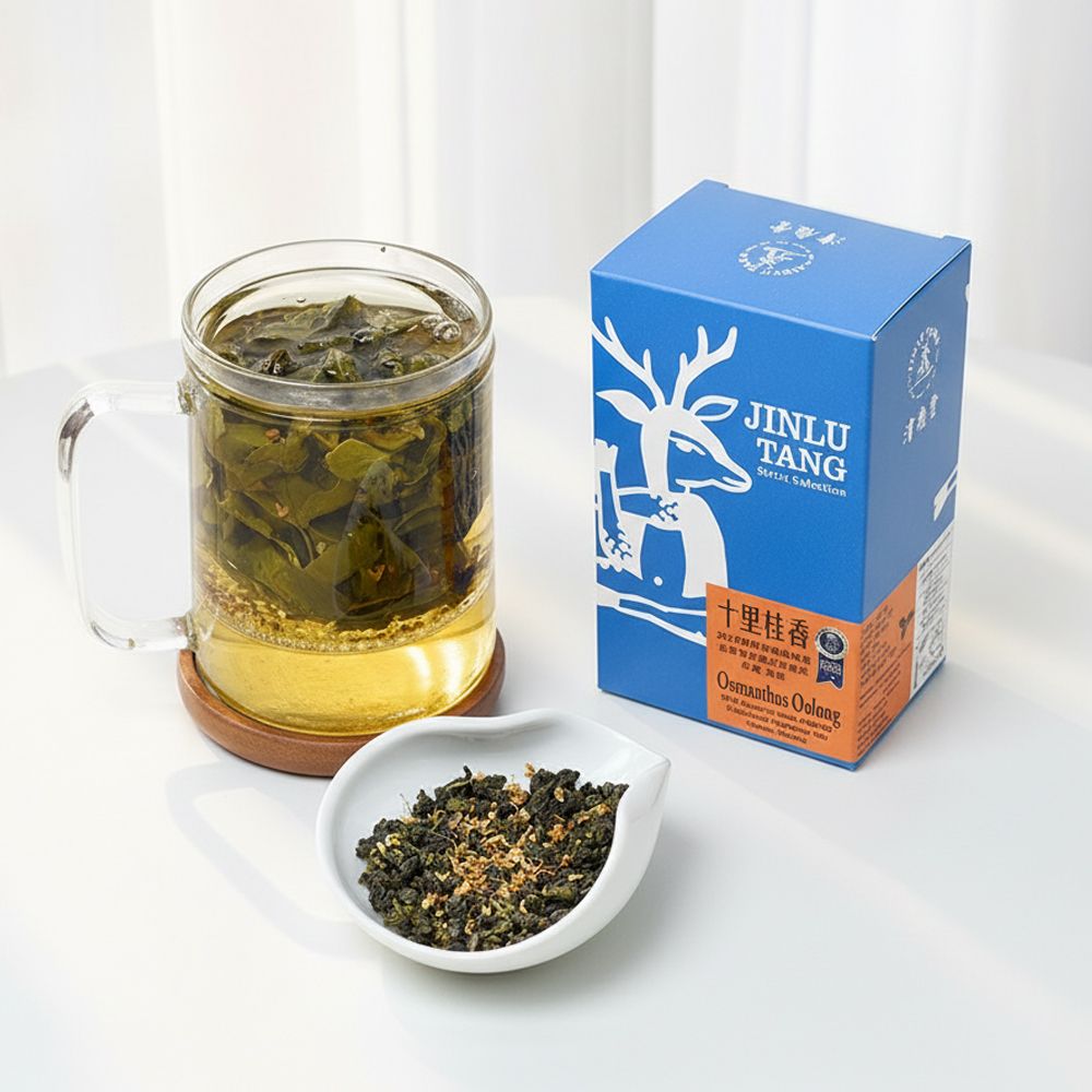 十里桂香-桂花烏龍｜iTQi美食獎 台灣花茶