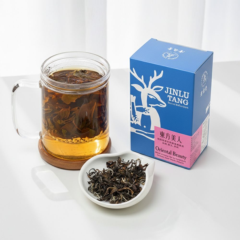 東方美人｜夏秋限量手採｜新北坪林自然栽培｜重發酵白毫烏龍｜85折（售價已折）