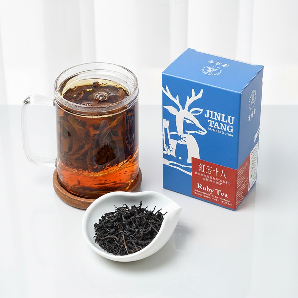 紅玉十八｜夏摘限量手採｜南投魚池自然栽培｜台茶18號紅茶
