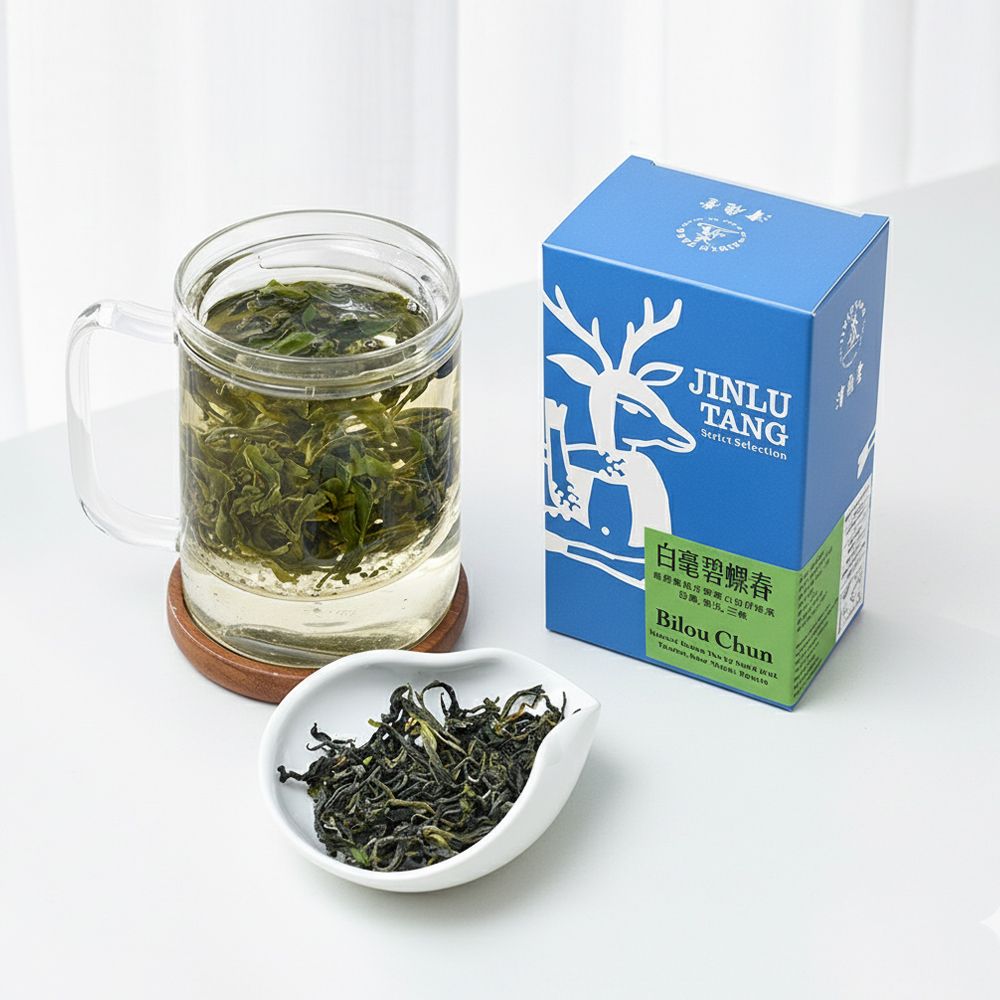 白毫碧螺春｜春冬限量手採｜新北三峽自然栽培｜青心柑仔綠茶｜85折（售價已折）