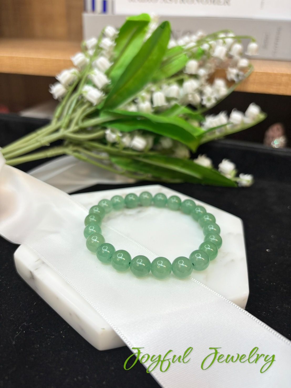 綠東陵石水晶手串8咪小確幸飾品 幸運之石  機會之石  平靜情緒  減輕焦慮  提升自信心