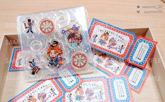 【ツイステ】狐狸貓貓特殊板立牌組