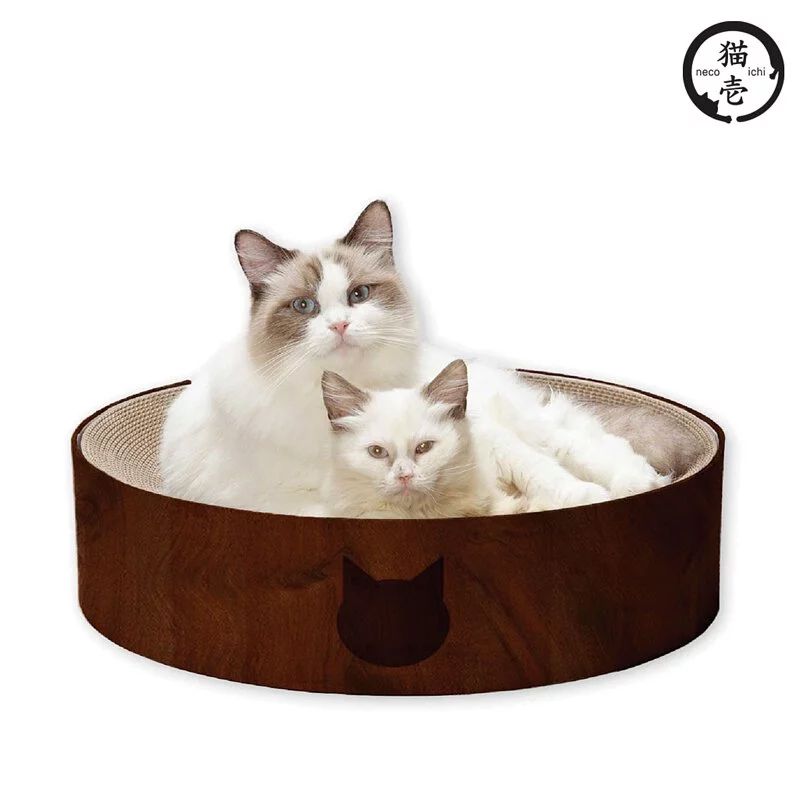 【跟屁蟲】貓壹 抓抓盆套組 櫻桃木紋 一般款/XL款  限【店到宅】