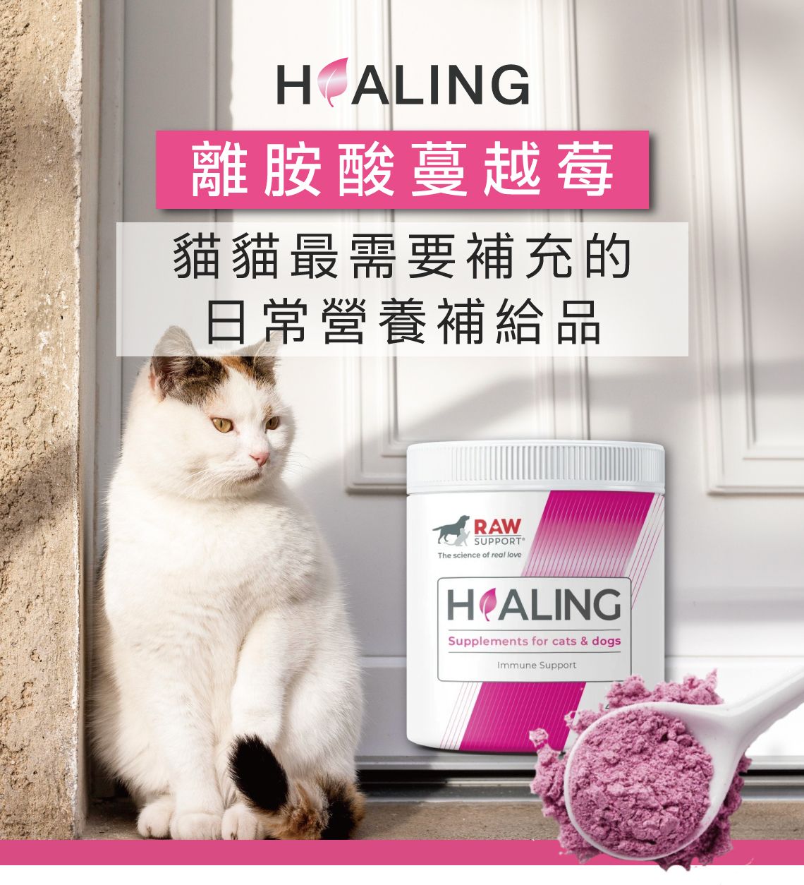 【跟屁蟲】牧野飛行。離胺酸蔓越莓 128g