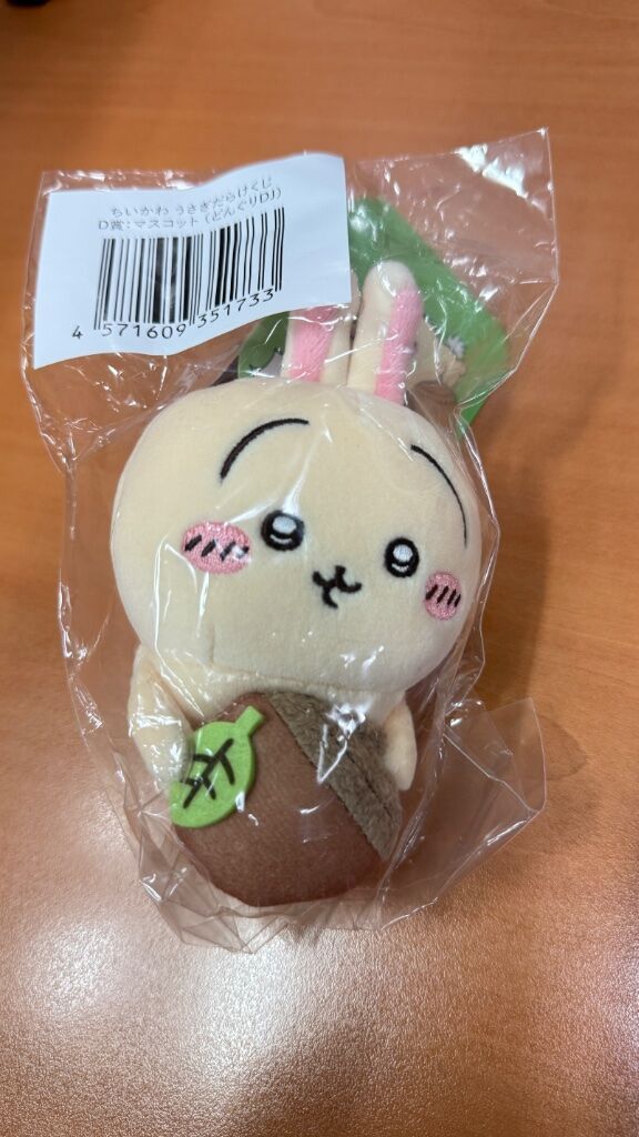 吉伊卡哇 兔兔一番賞 D賞 橡果DJ