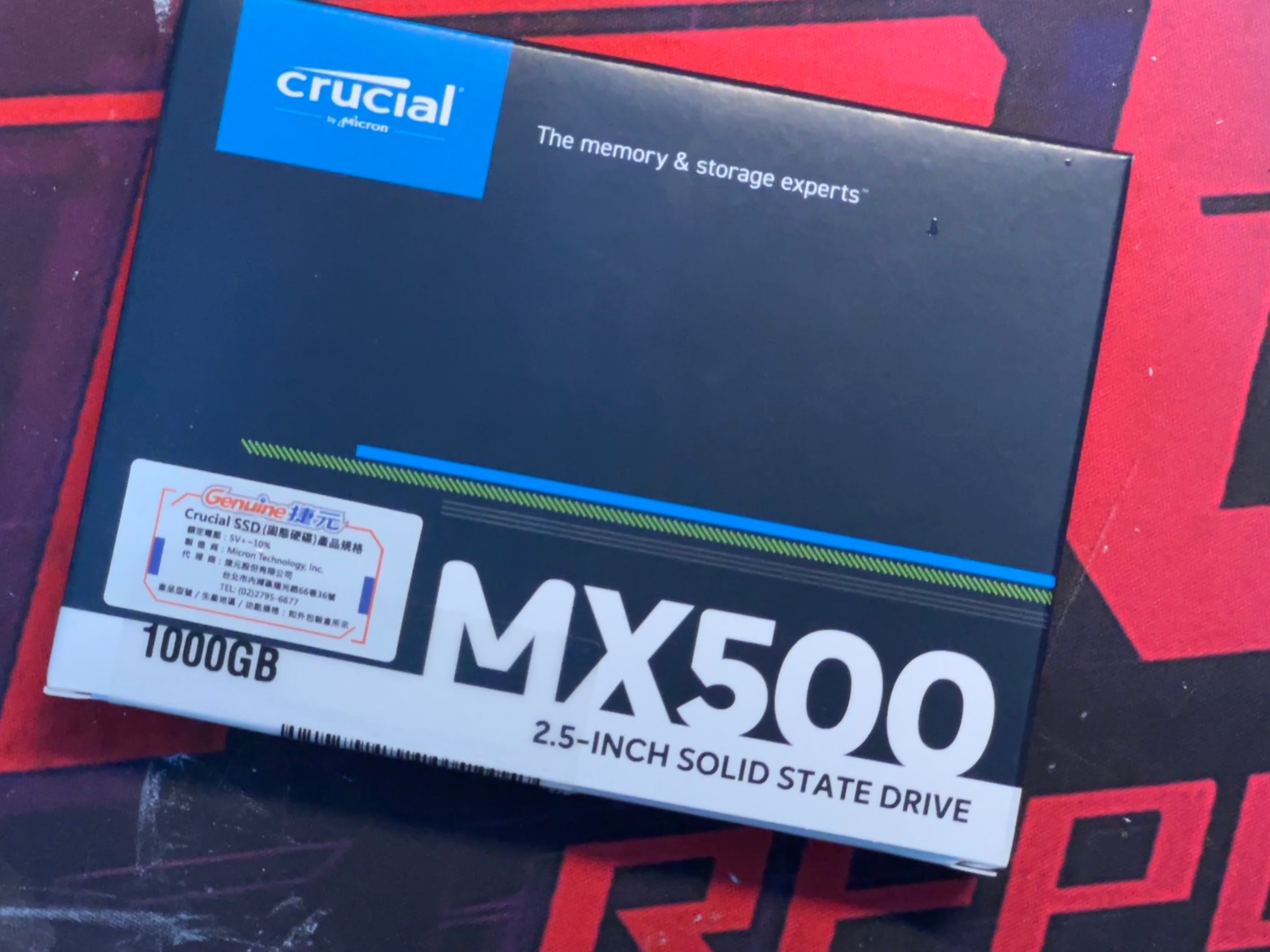 一些MX500還有SSD