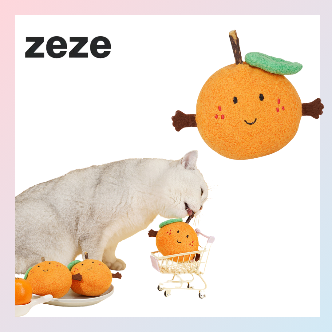 PETFUL｜zeze橘子木天寥玩具 木天寥 貓薄荷 寵物玩具 寵物用品 貓咪