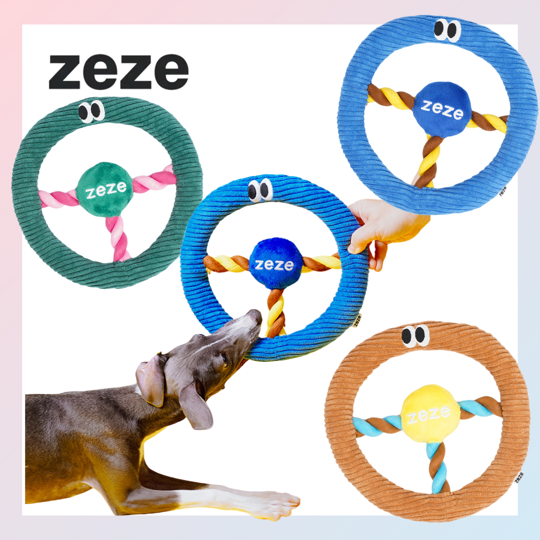 PETFUL｜zeze 滴滴！方向盤造型寵物玩具 寵物用品 磨牙玩具 貓咪 狗狗
