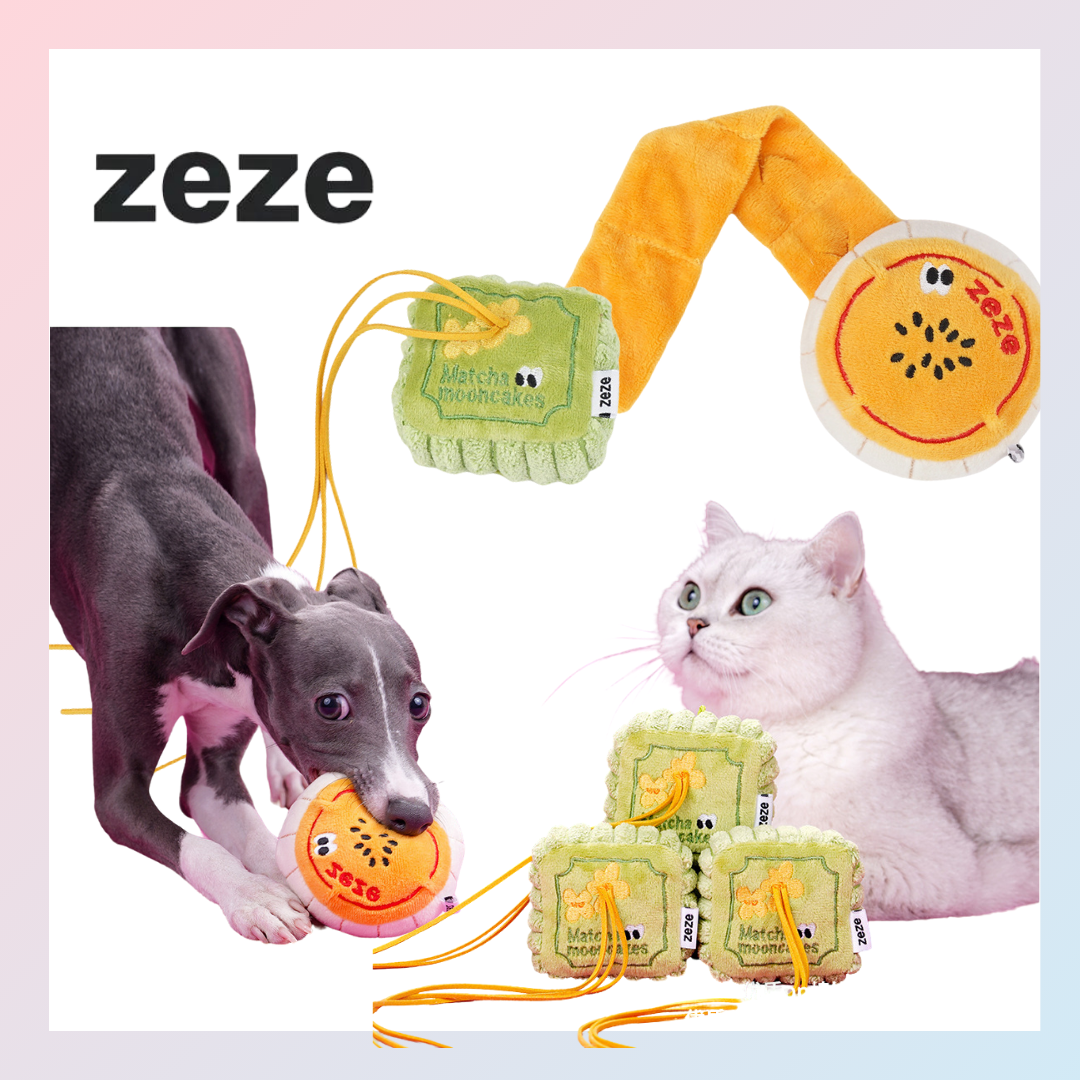 PETFUL｜zeze 中秋月餅寵物玩具 貓薄荷 藏食玩具 貓咪 狗狗 寵物用品