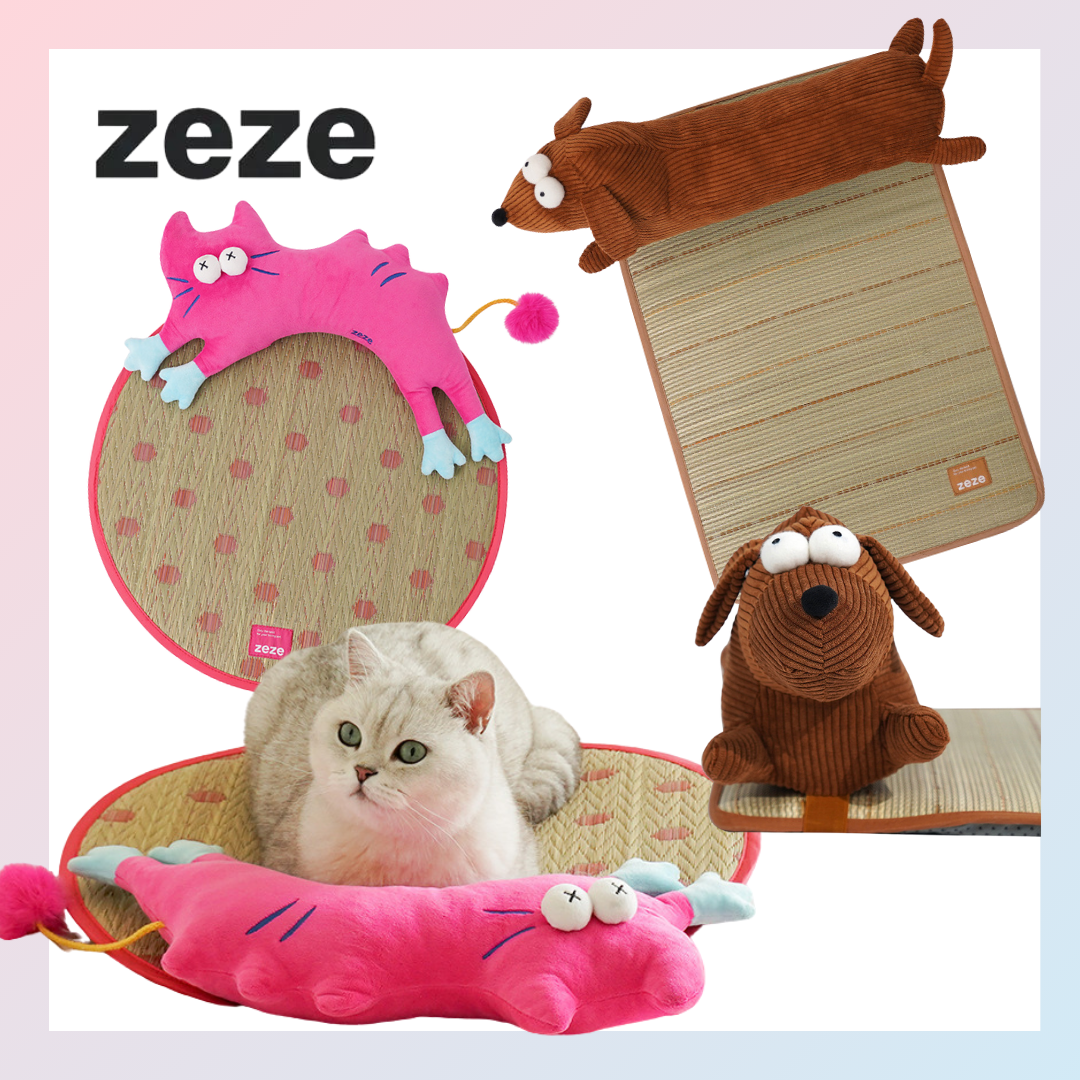 PETFUL｜zeze 天然藺草寵物睡墊 寵物用品 貓咪 狗狗 睡墊