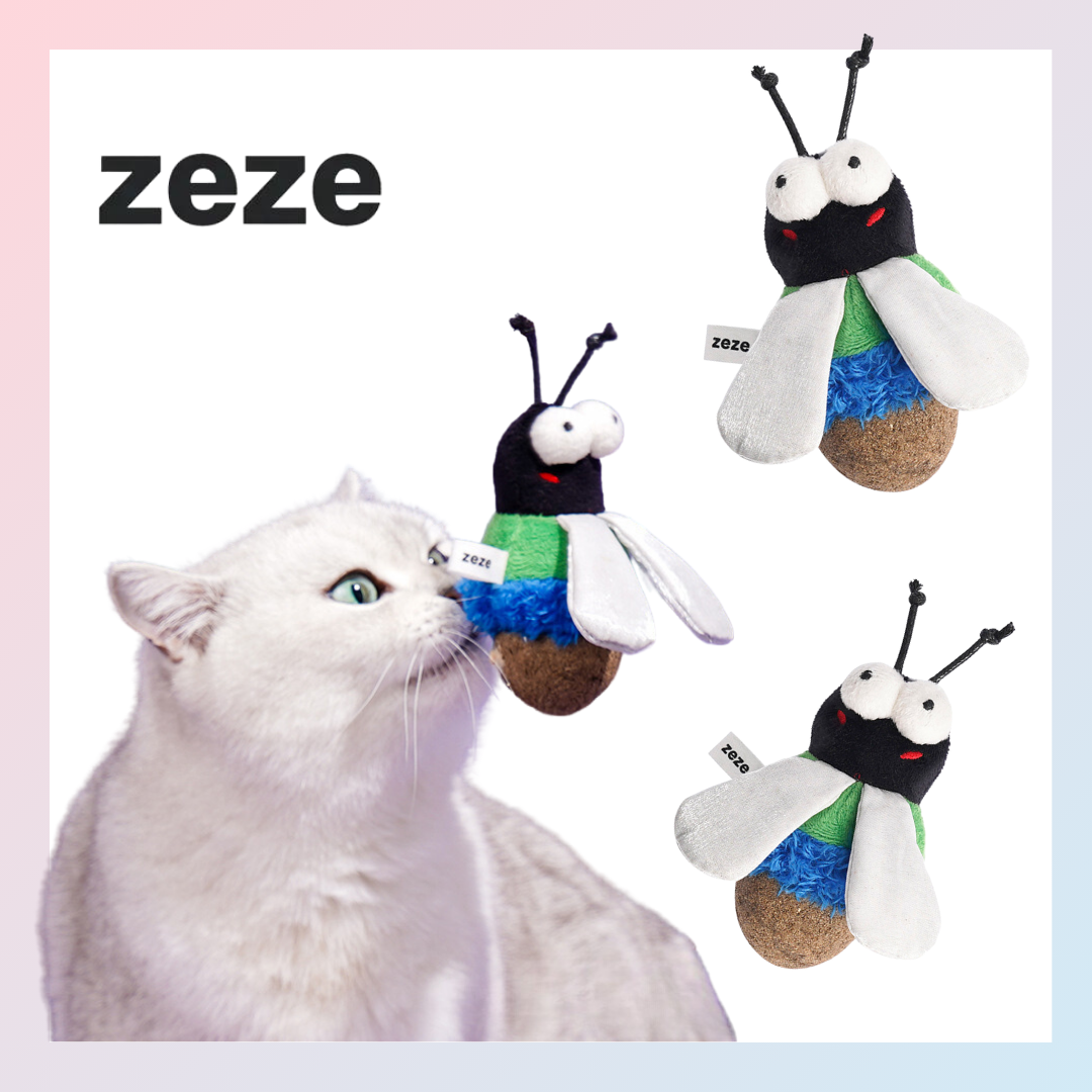 PETFUL｜zeze 綠蒼蠅貓薄荷玩具 寵物玩具 寵物用品 貓咪