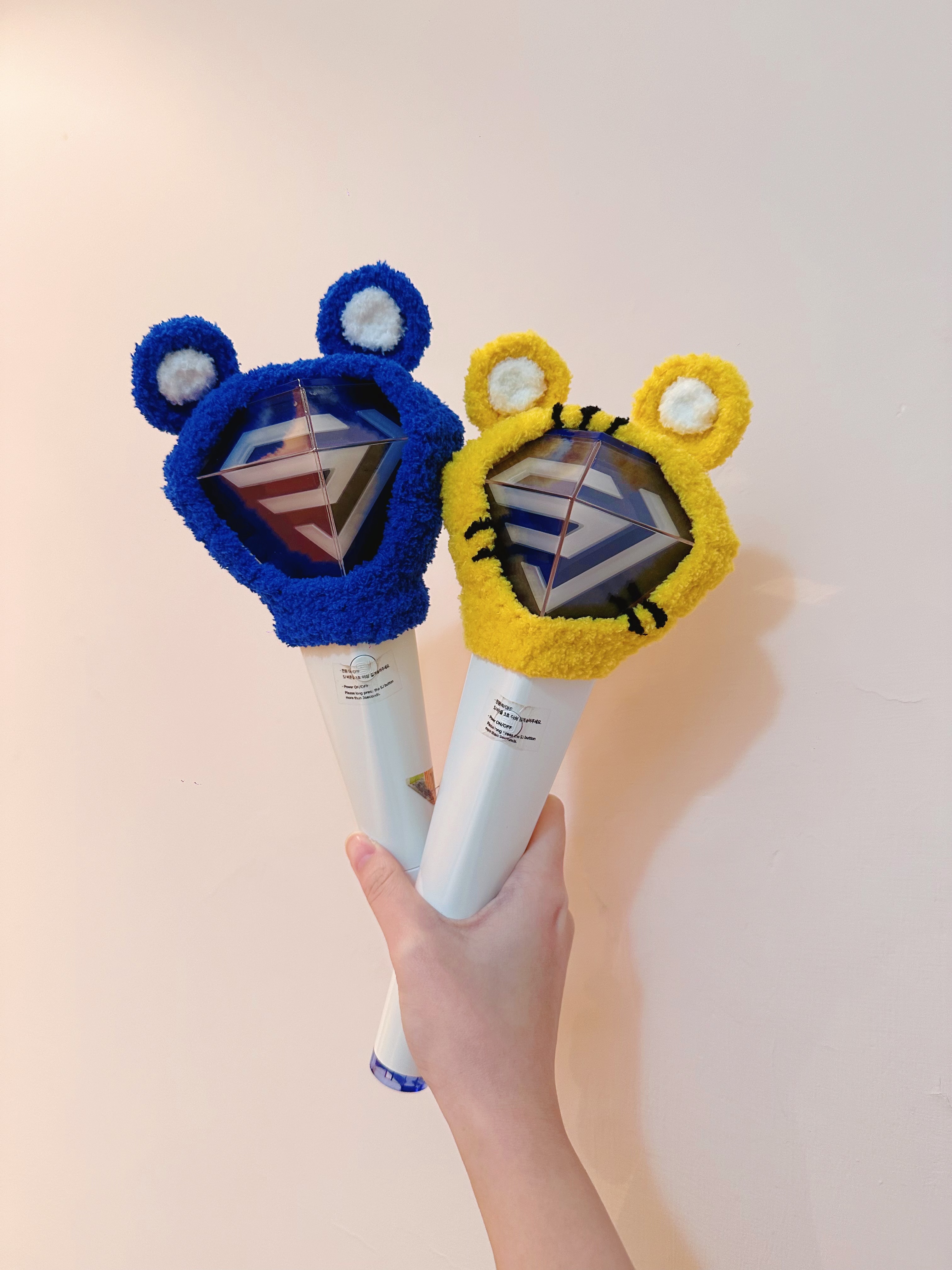 SJ 毛茸茸手燈套