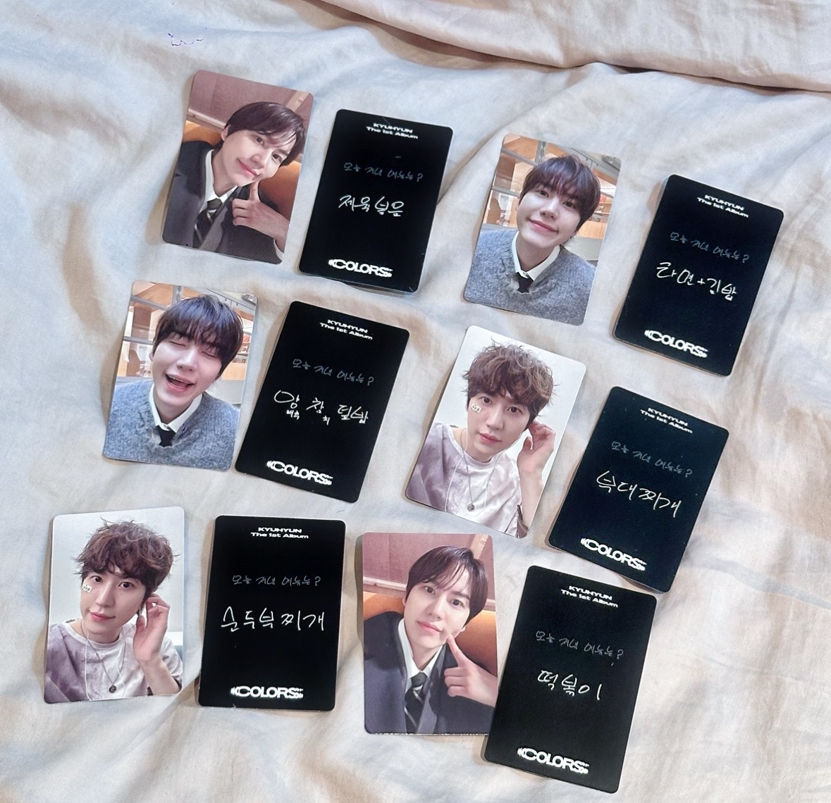 圭賢[ COLORS] 專輯小卡