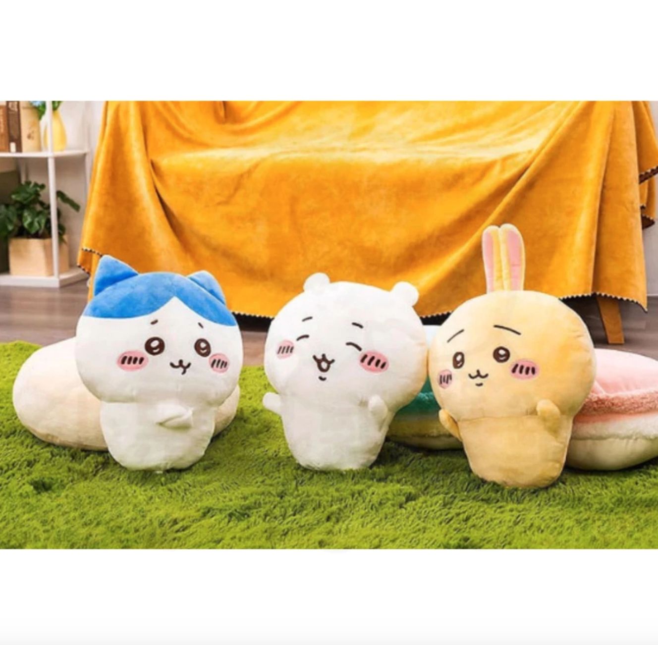 韓國正版吉伊卡哇 小可愛 兔兔 烏薩奇 小八貓 交換身體 公仔大娃娃 35 cm