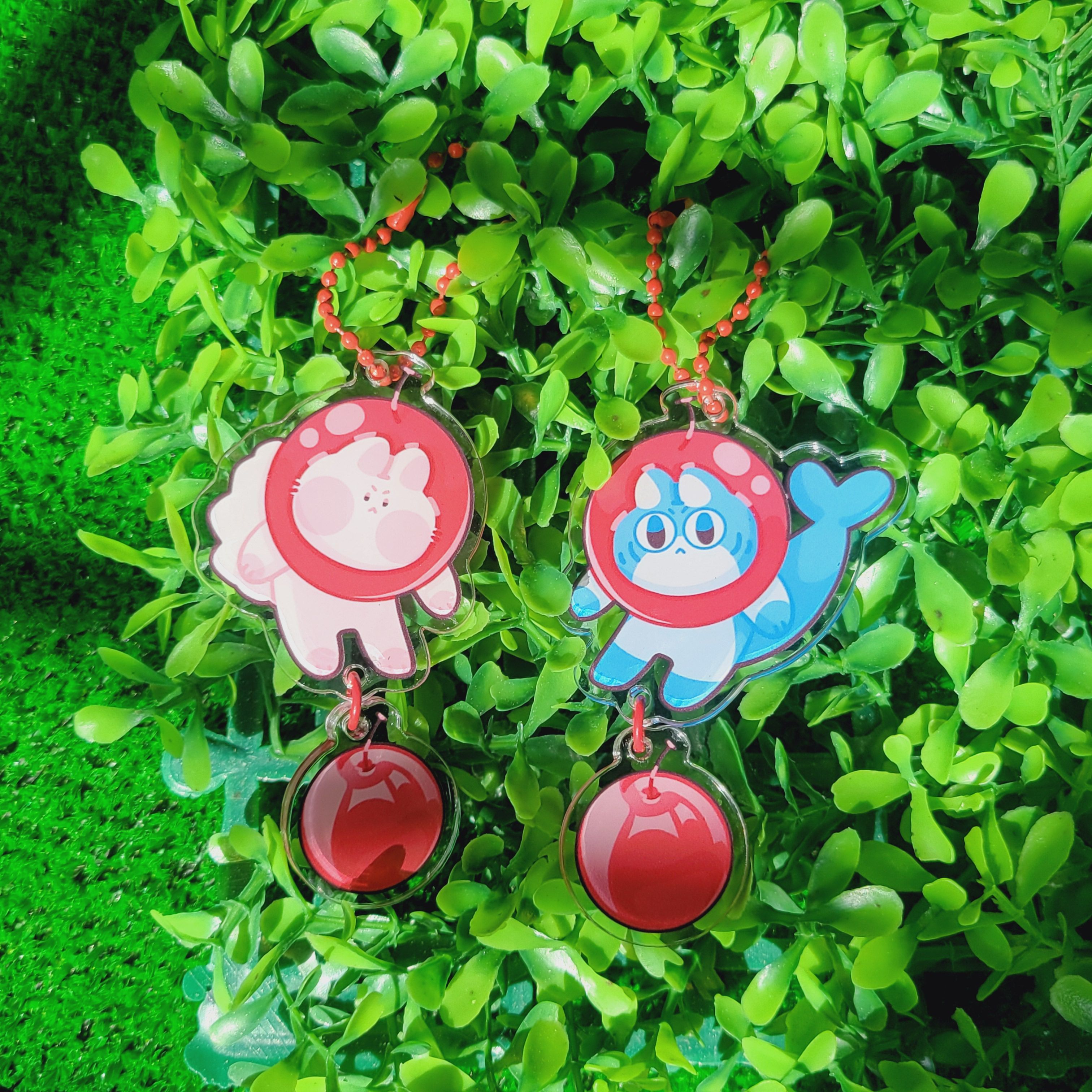 🍒貓魚櫻桃串串吊飾🍒
