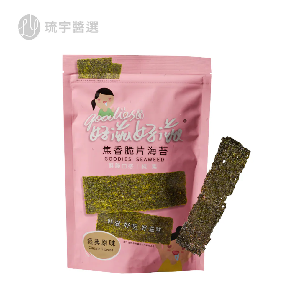 【琉宇醬選xH.S】好滋好滋焦香脆片海苔-經典原味