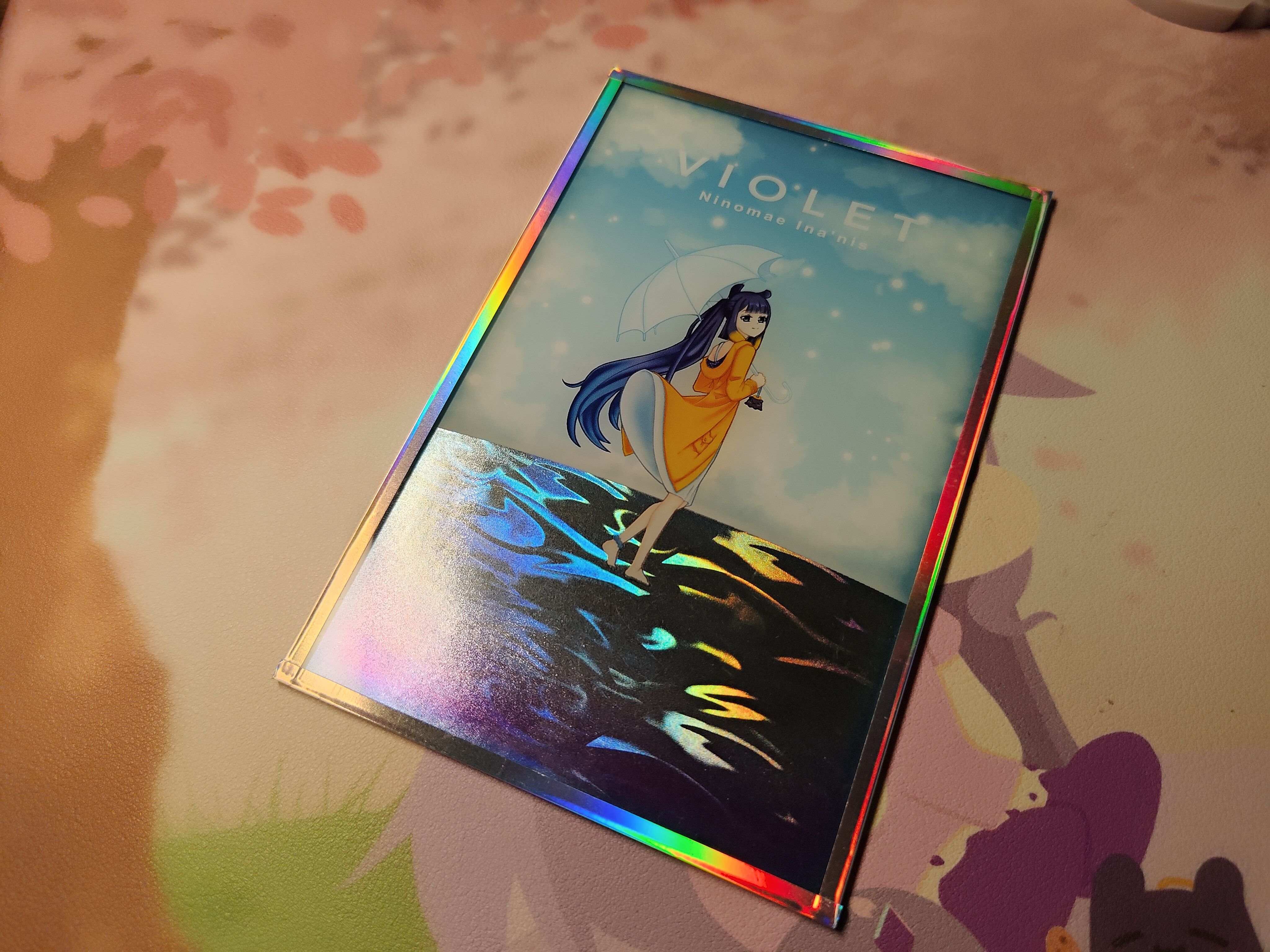 章魚：Ina水波紋色紙