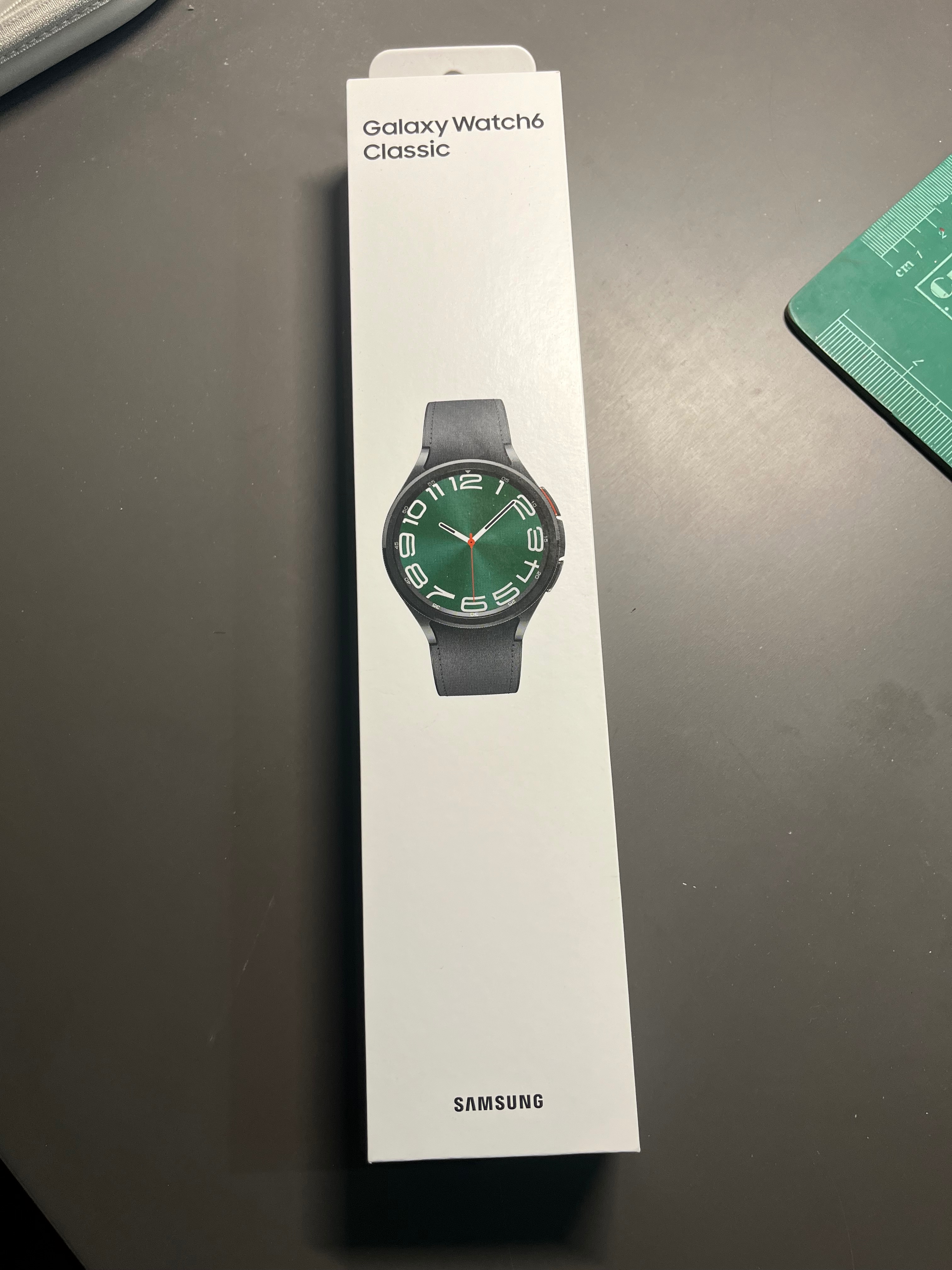 全新未拆封samsung watch6 classic 47mm 黑