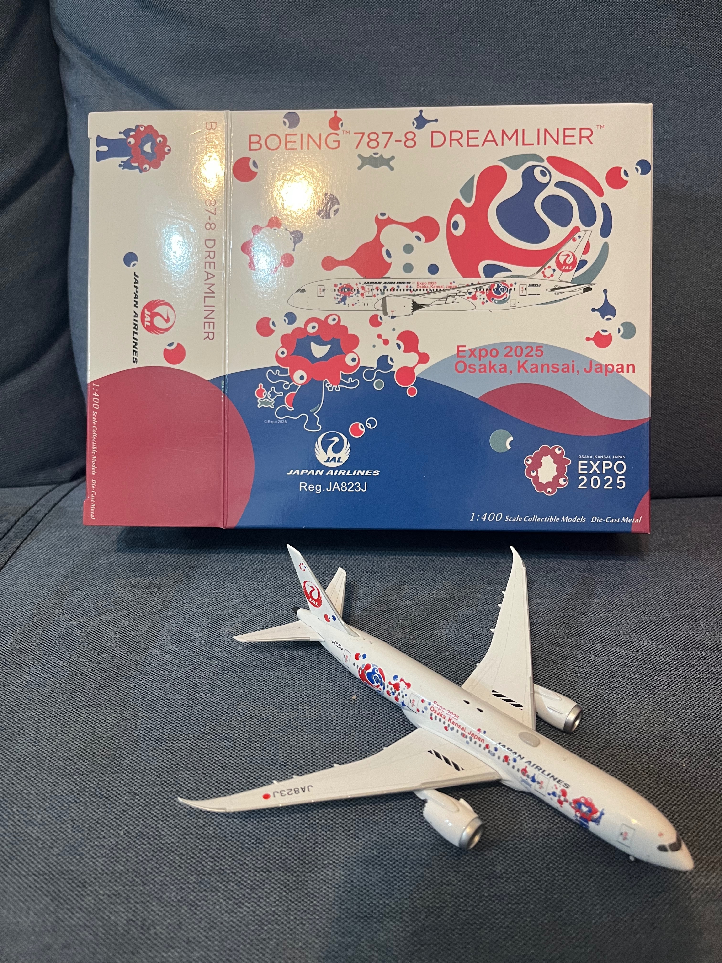 NG Model 日本航空 Japan Airlines B787-8 JA823J EXPO 2025 大阪世博會1: