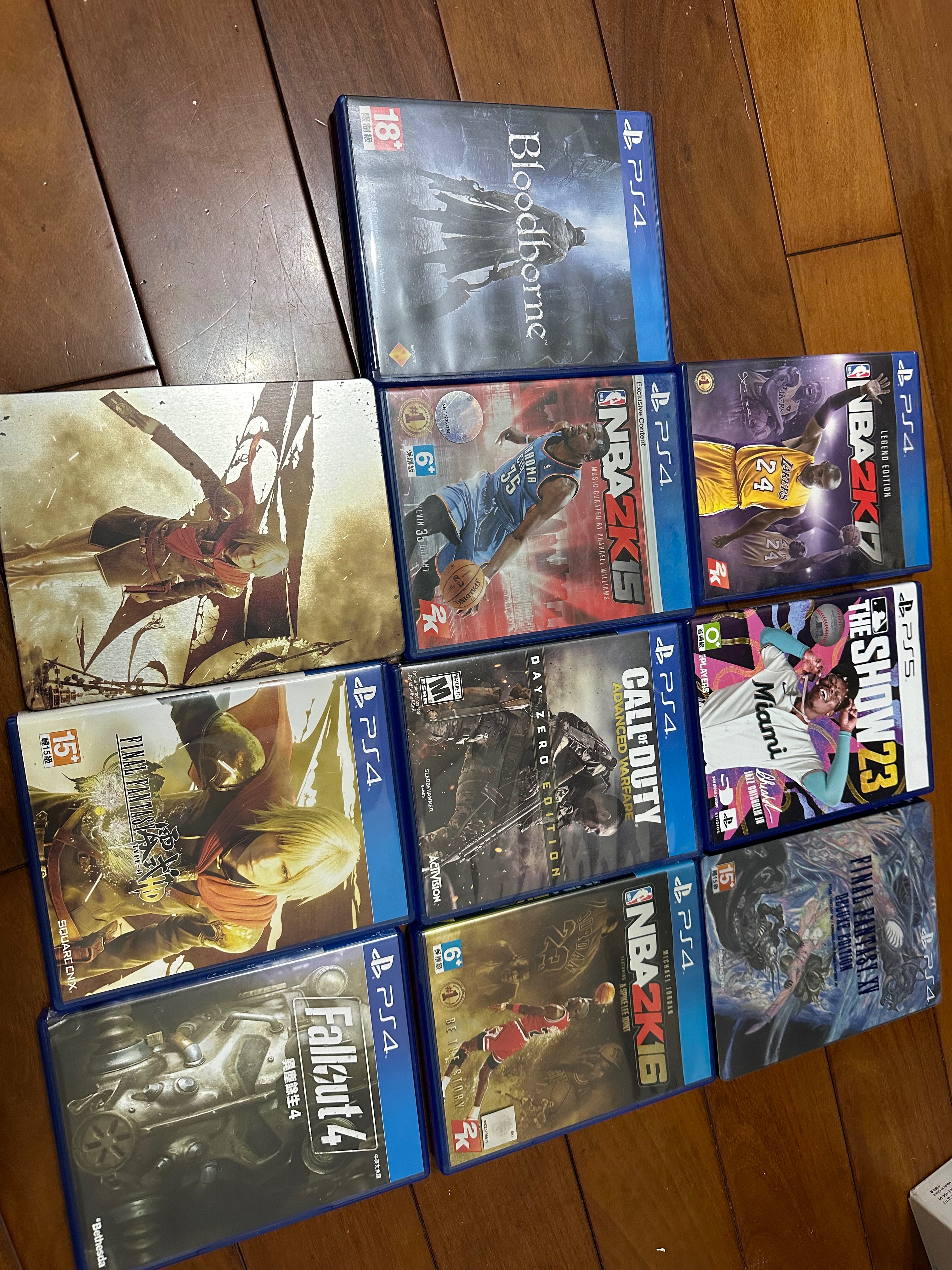 ps5 MLB 23 ps4 2k15-17 cod /零式/15/血源/fallout4