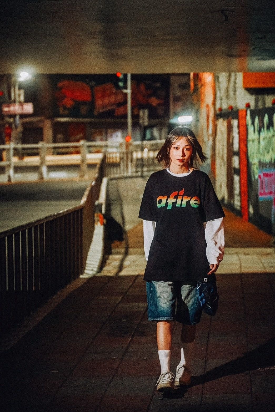 afire 24ss one love t shirt