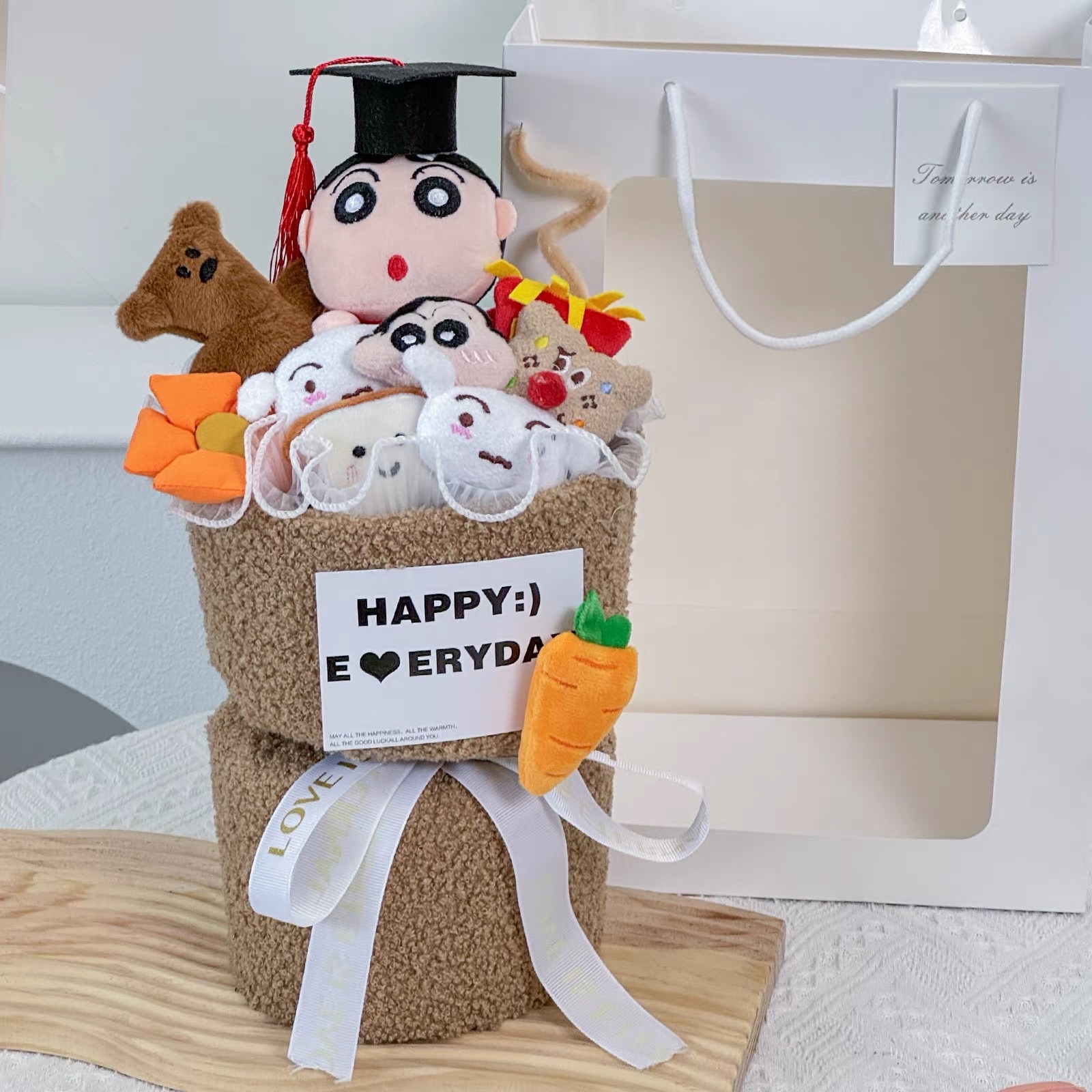 現貨❤️蠟筆小新畢業花束🎓💐