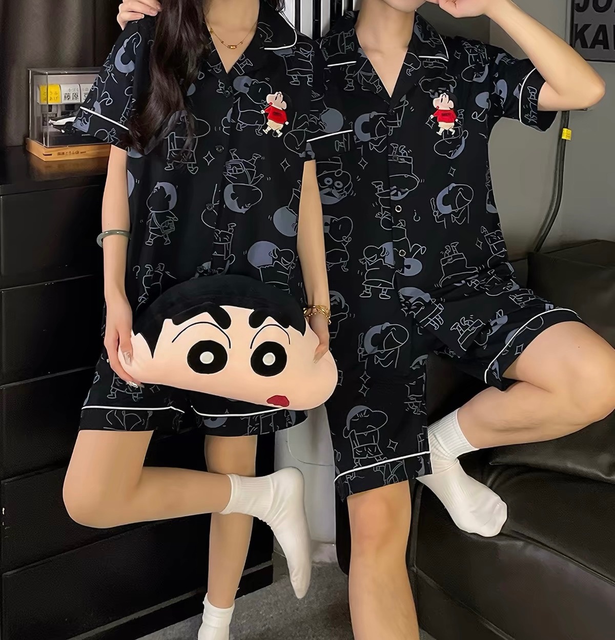 現貨小新情侶睡衣✨