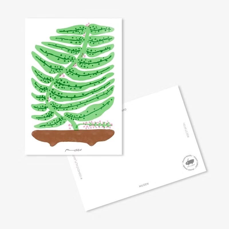 | NO.036 順風草 | 插畫明信片