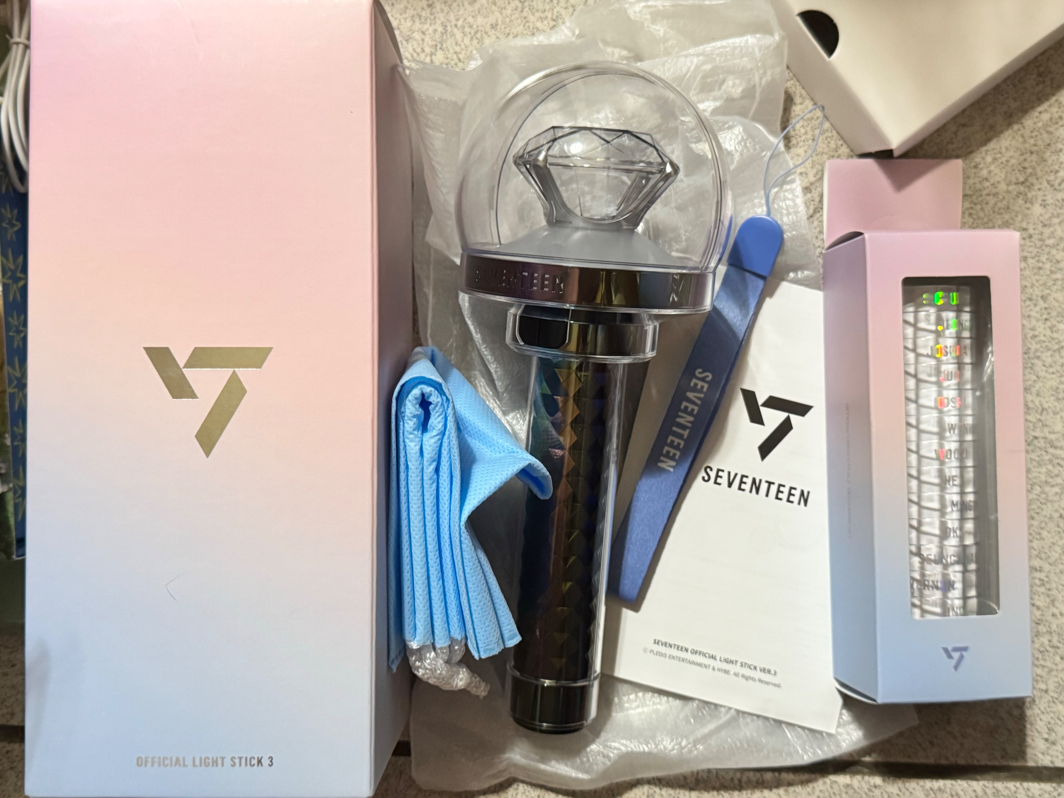 三代克拉棒+姓名環（可亮燈）