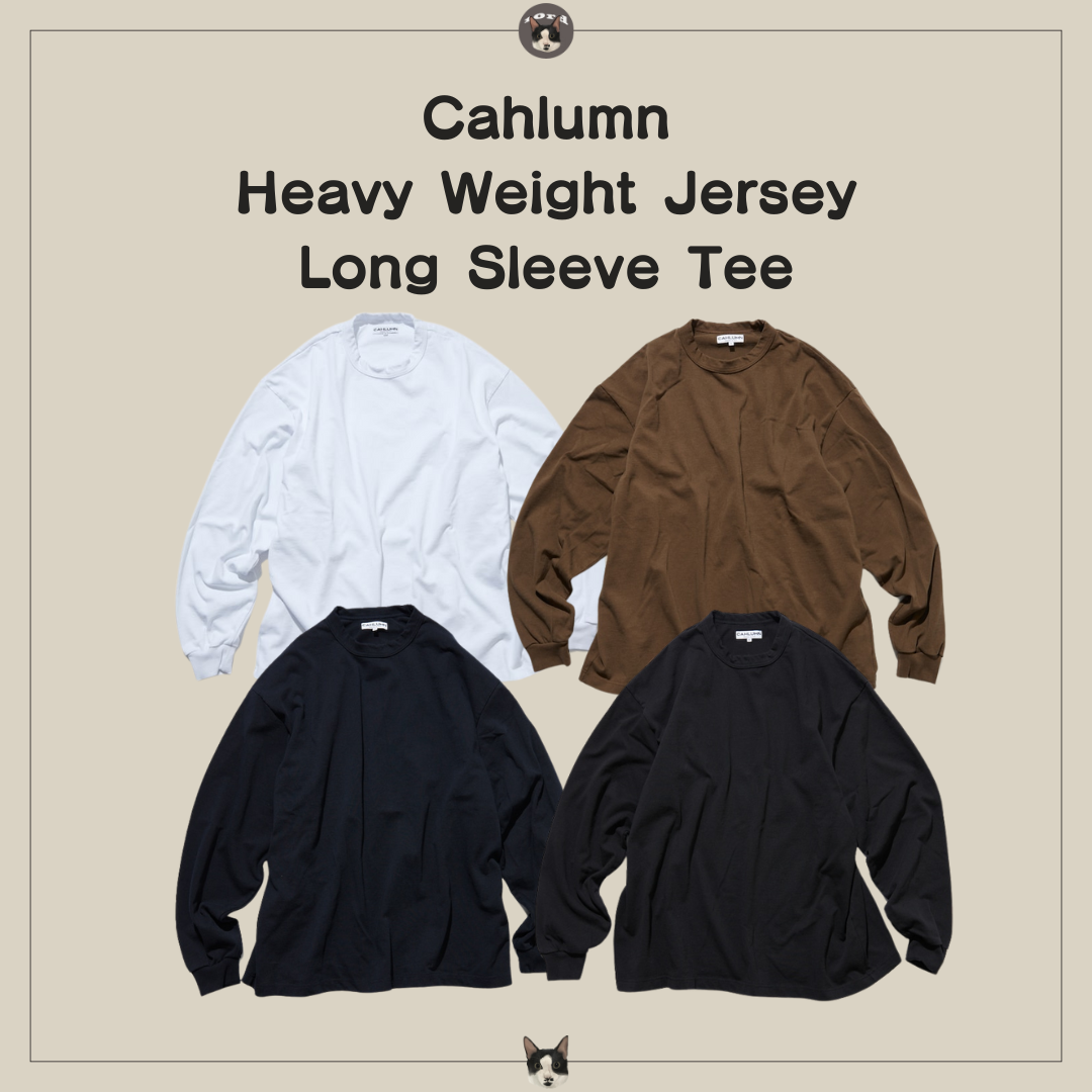 Cahlumn 24AW 重磅棉長T