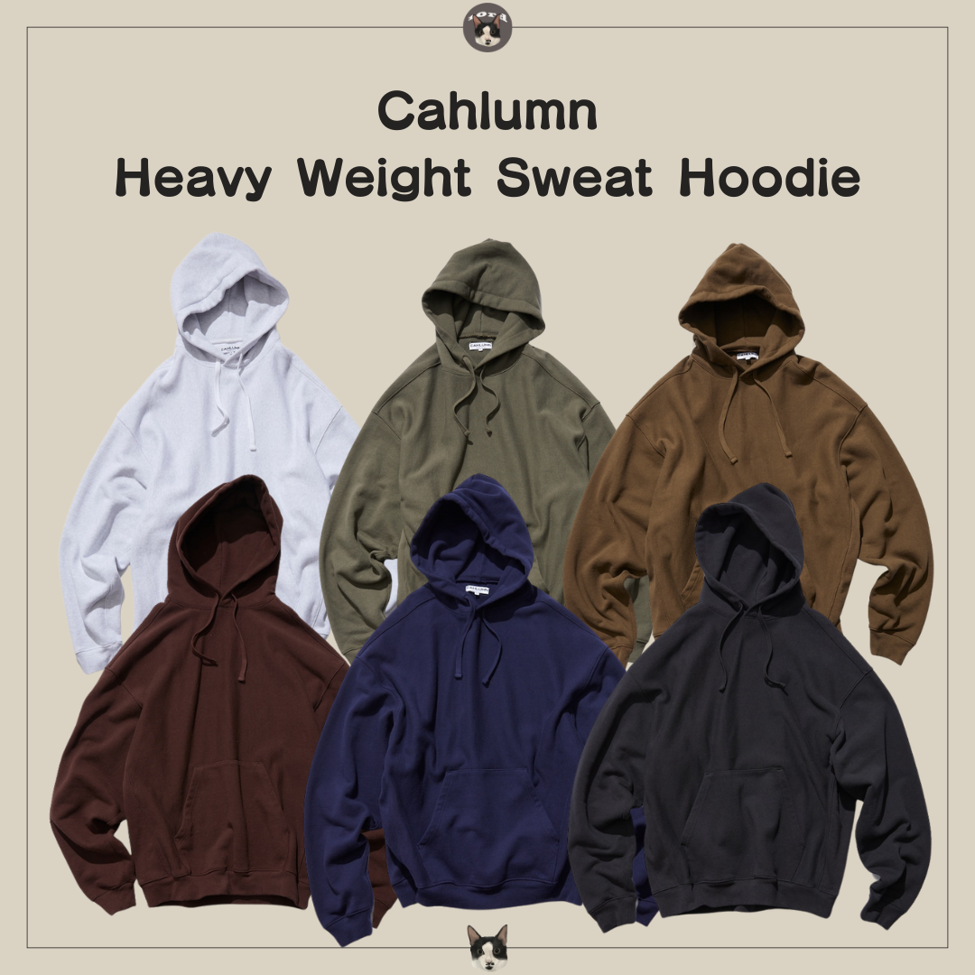 Cahlumn 24AW 重磅帽T