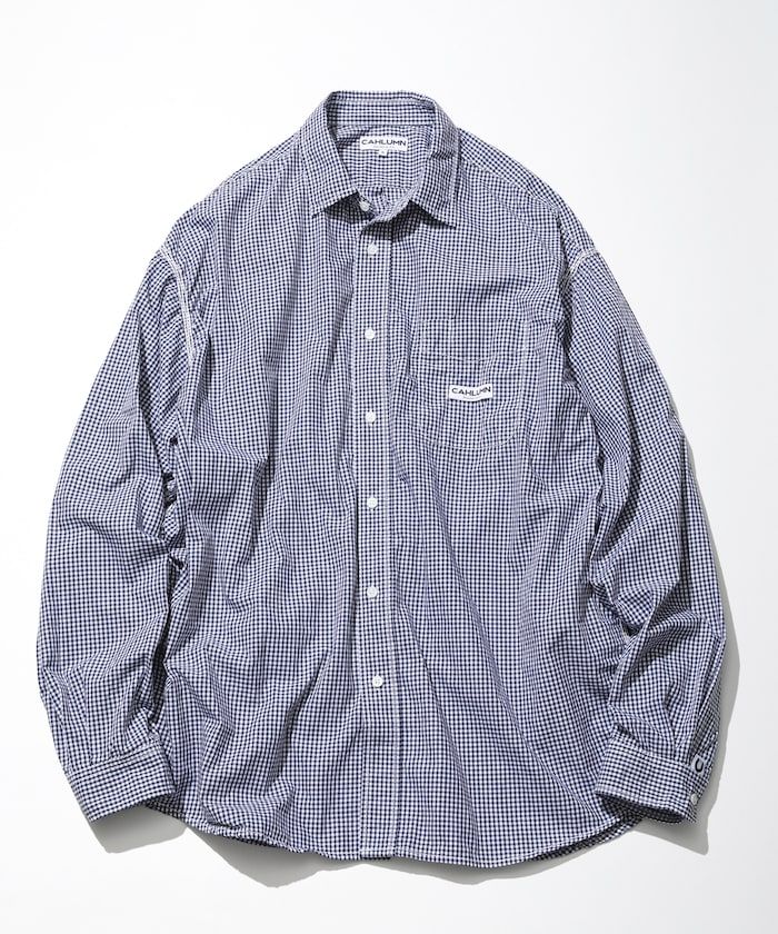 24SS Magazine Pocket Chain Stitch Shirt