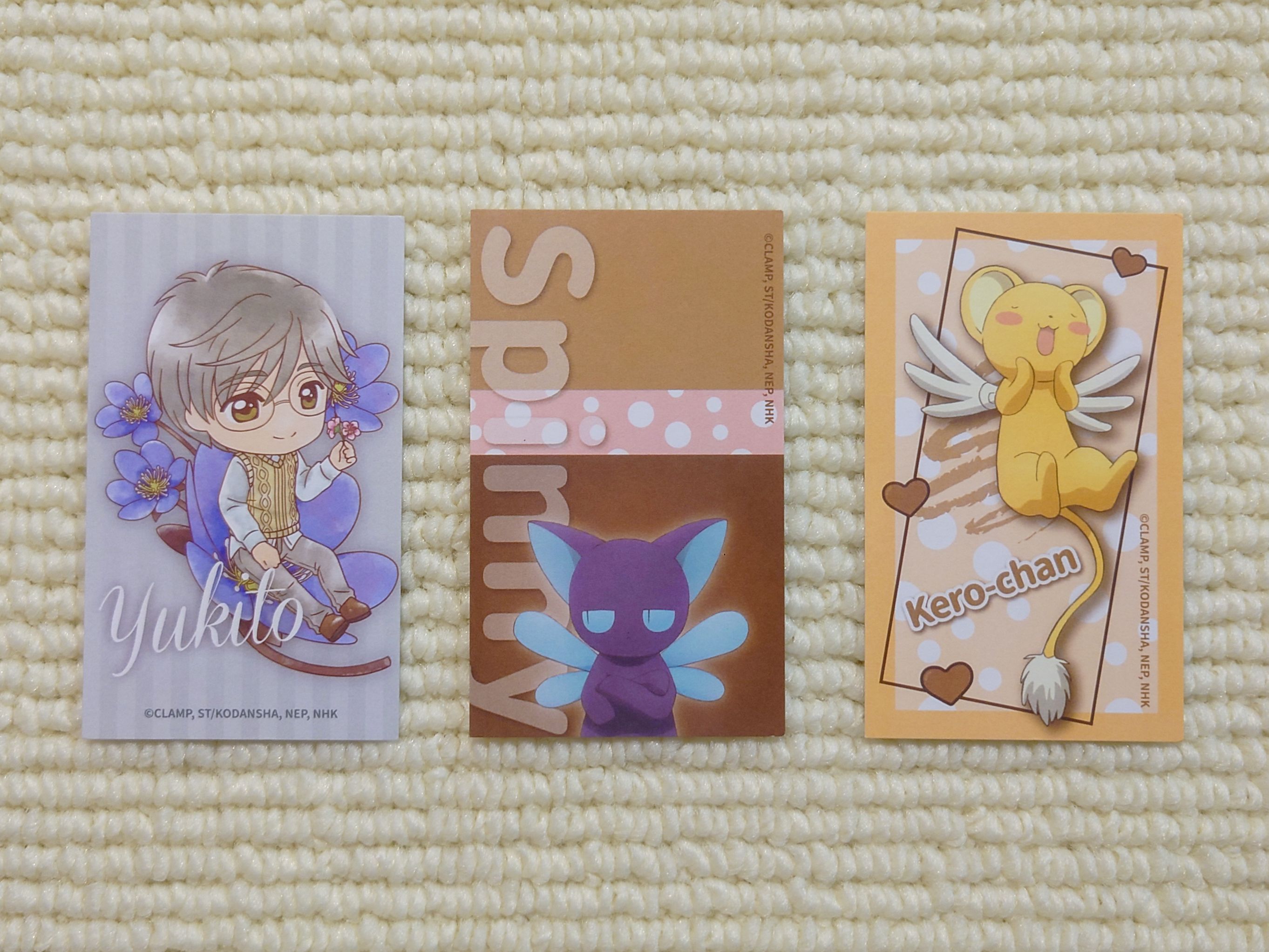 庫洛魔法使 Cafe stand 蛋糕 銅鑼燒 夾心吐司 小卡-雪兔、斯比、小可