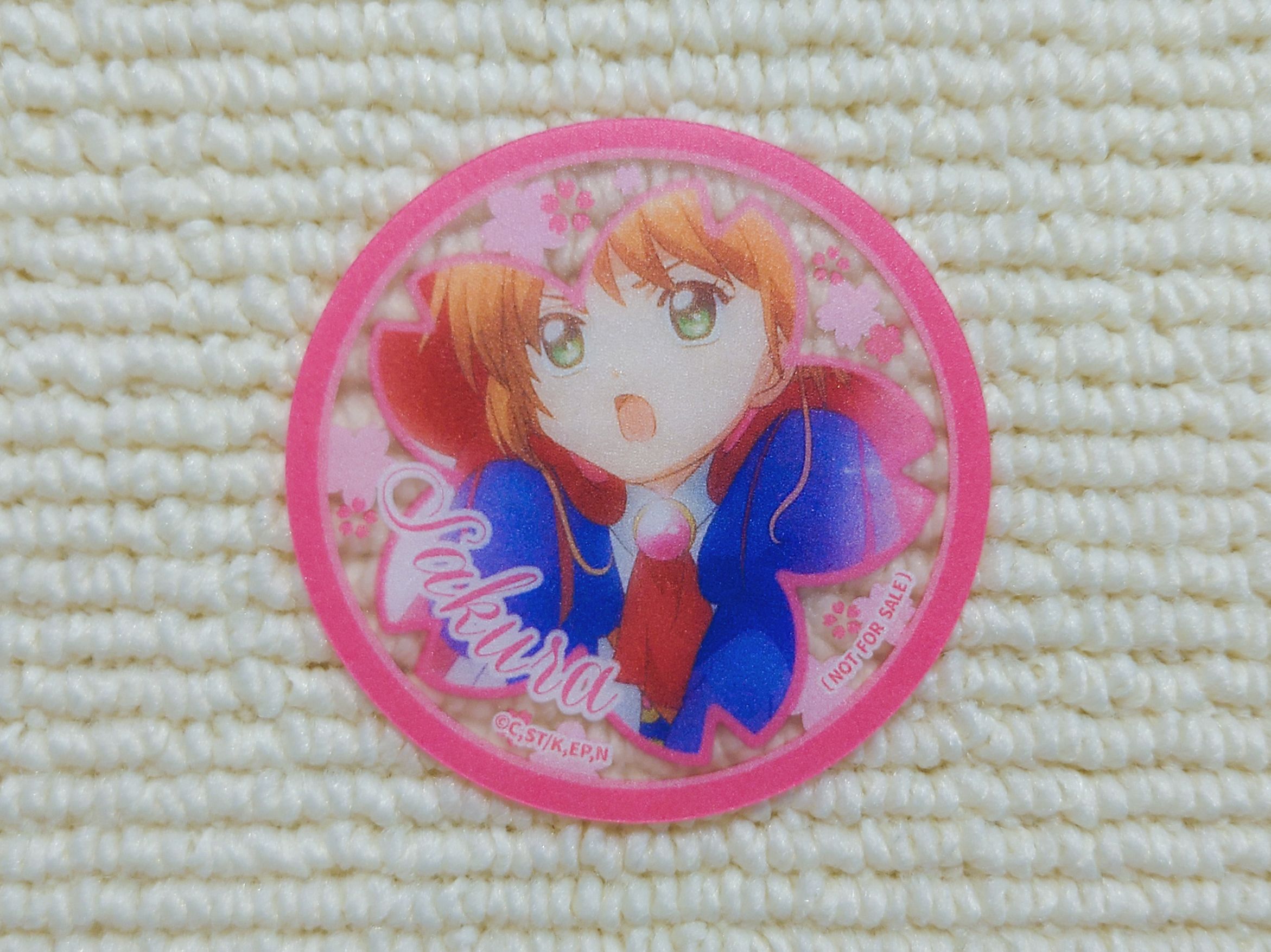 庫洛魔法使 透明牌篇×MyAnime Cafe 杯墊-小櫻