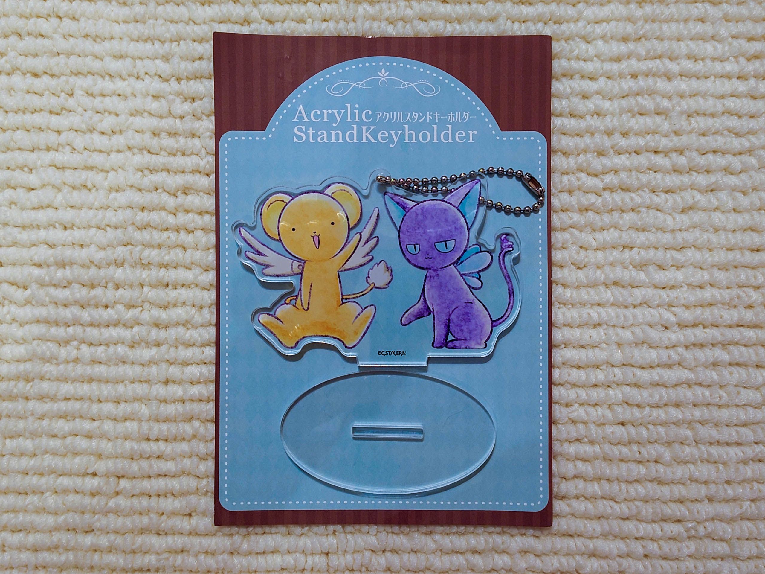 丸井 壓克力立牌吊飾 庫洛魔法使 透明牌篇-小可＆斯比