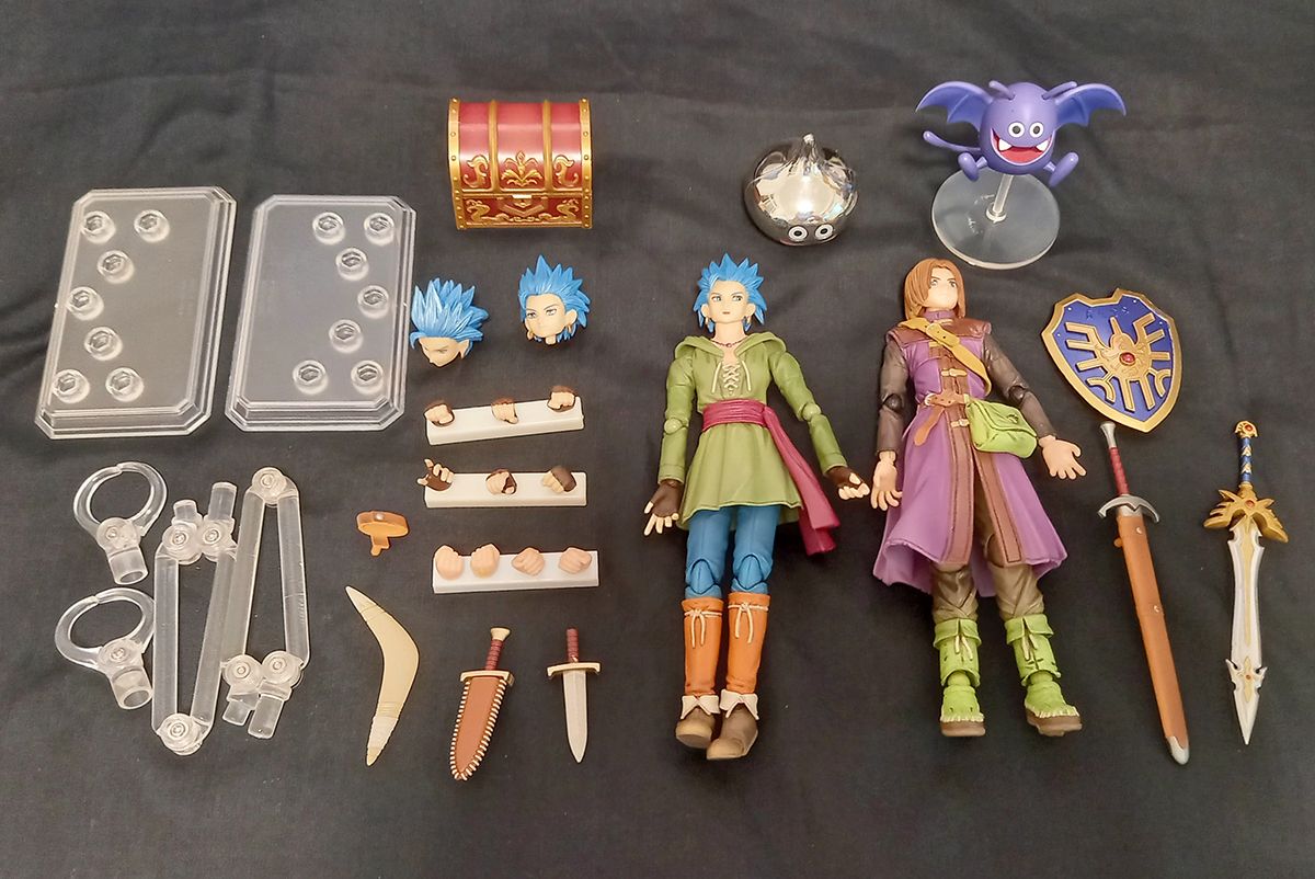 【正版/二手】 【兩組合售】BRING ARTS DQ11 勇者與卡繆