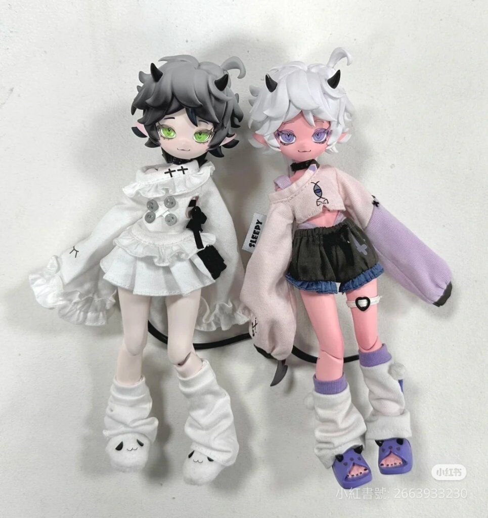 【8分/惡魔角】懶惰雙子/娃包/女僕裝/兔女郎/防染衣