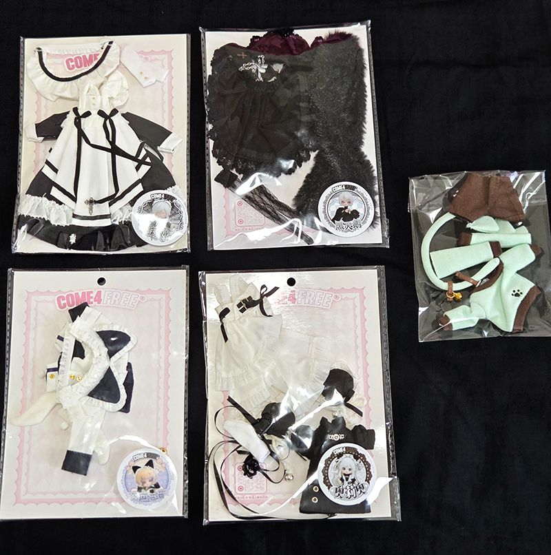 【黏土人】娃物/殺肉相關賣場4 - 12分娃衣