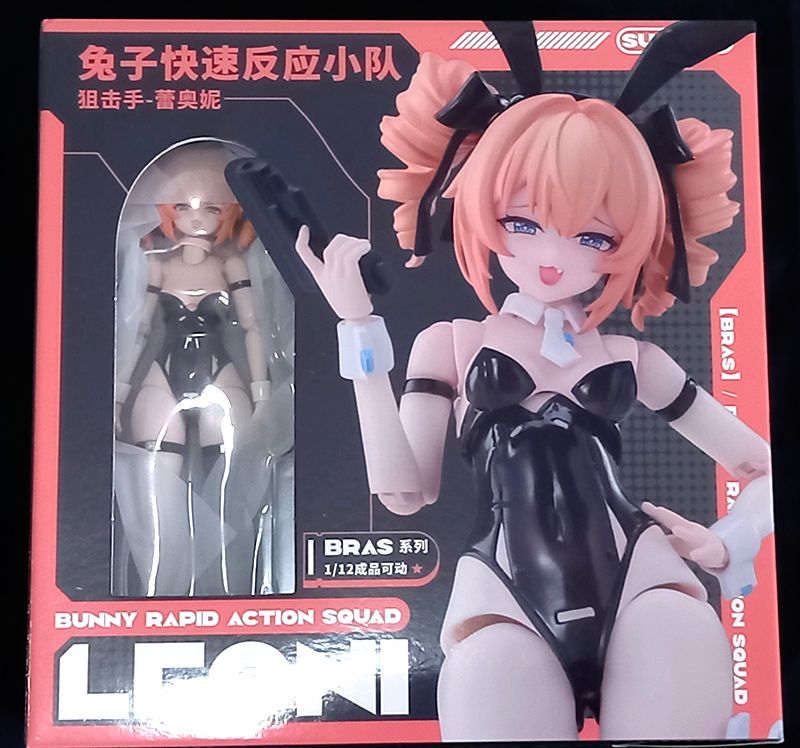 【全新未使用/僅拆檢】溯行 兔子快速反應小隊 狙擊手 蕾奧妮 盾牌手 愛蓮娜 1/12 組裝模型