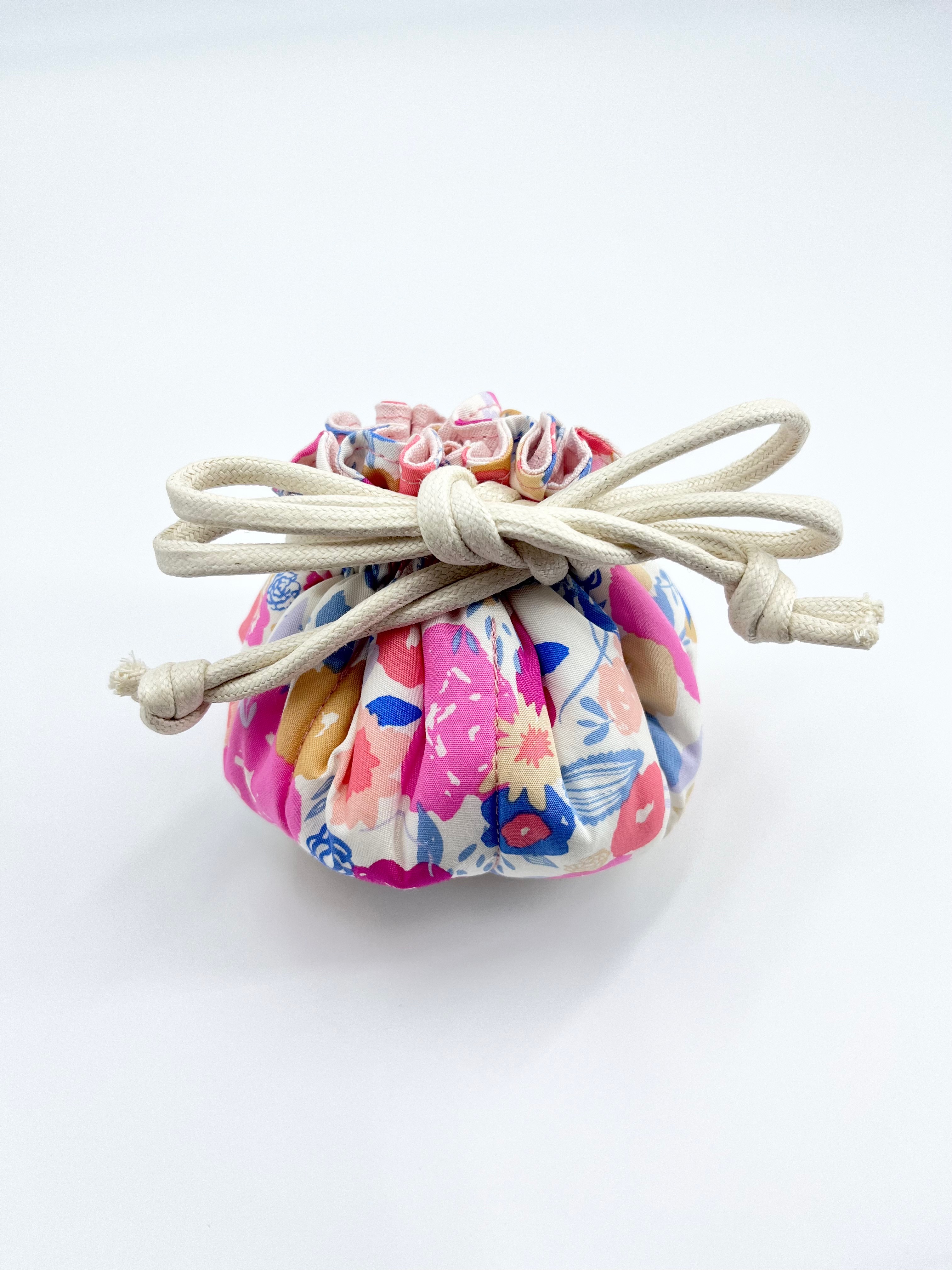 繽紛粉色花園礦包