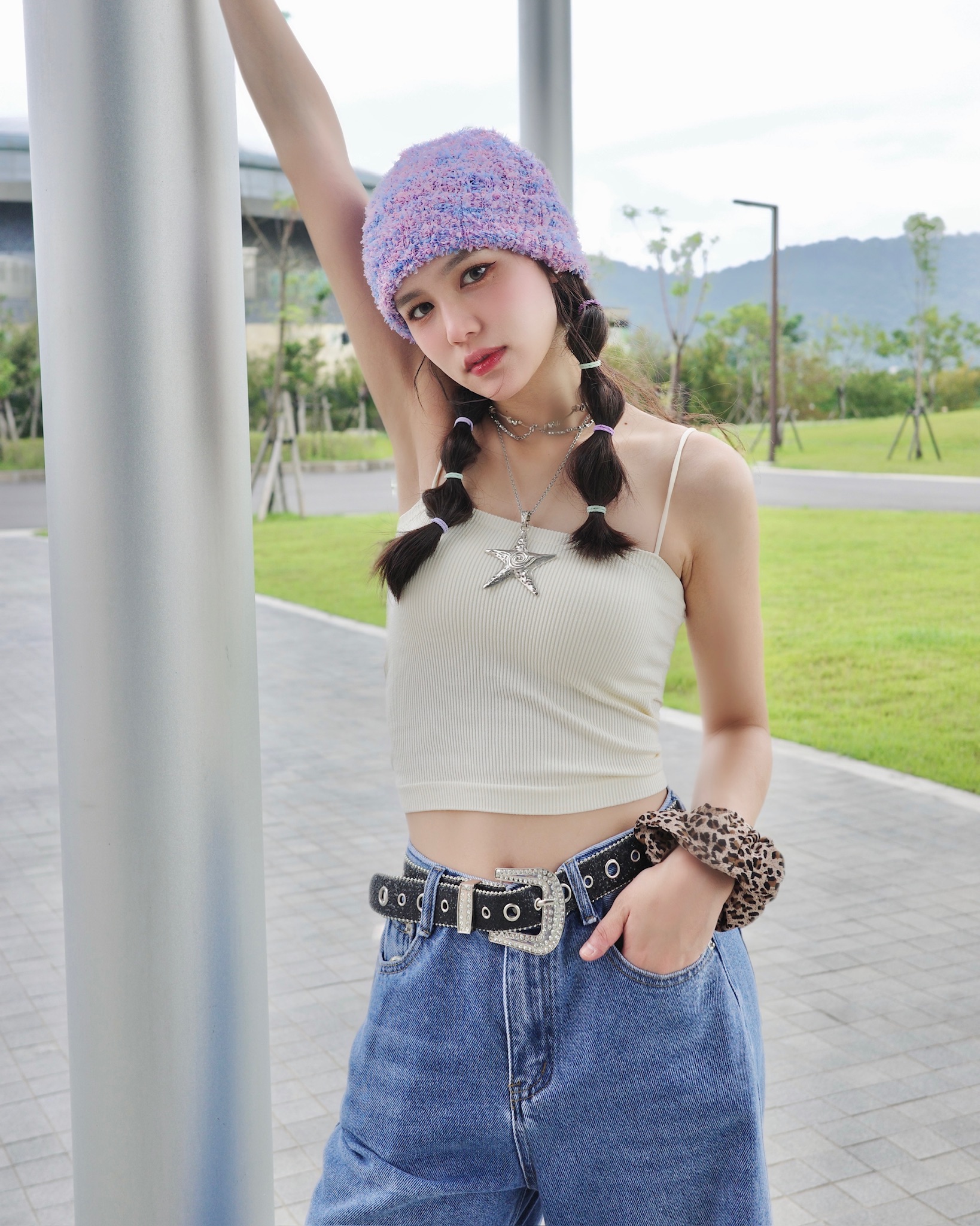 撞色美背小背心🍬帶胸墊打底內搭 5色