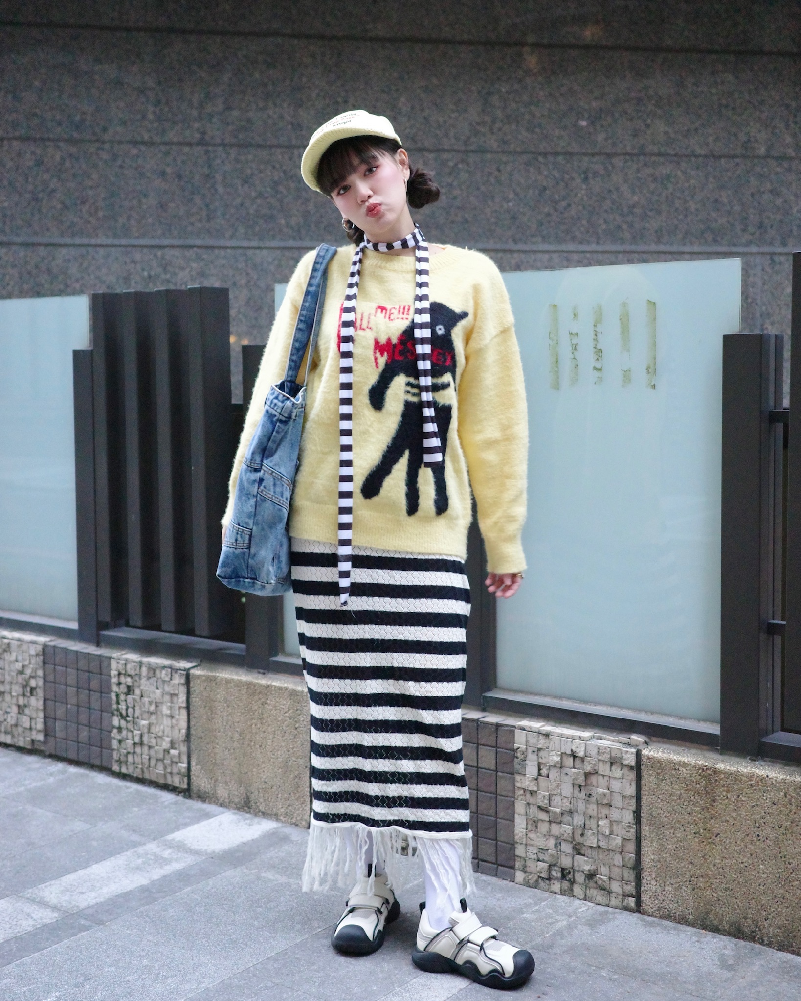 美式貓咪慵懶風毛衣🐈‍⬛