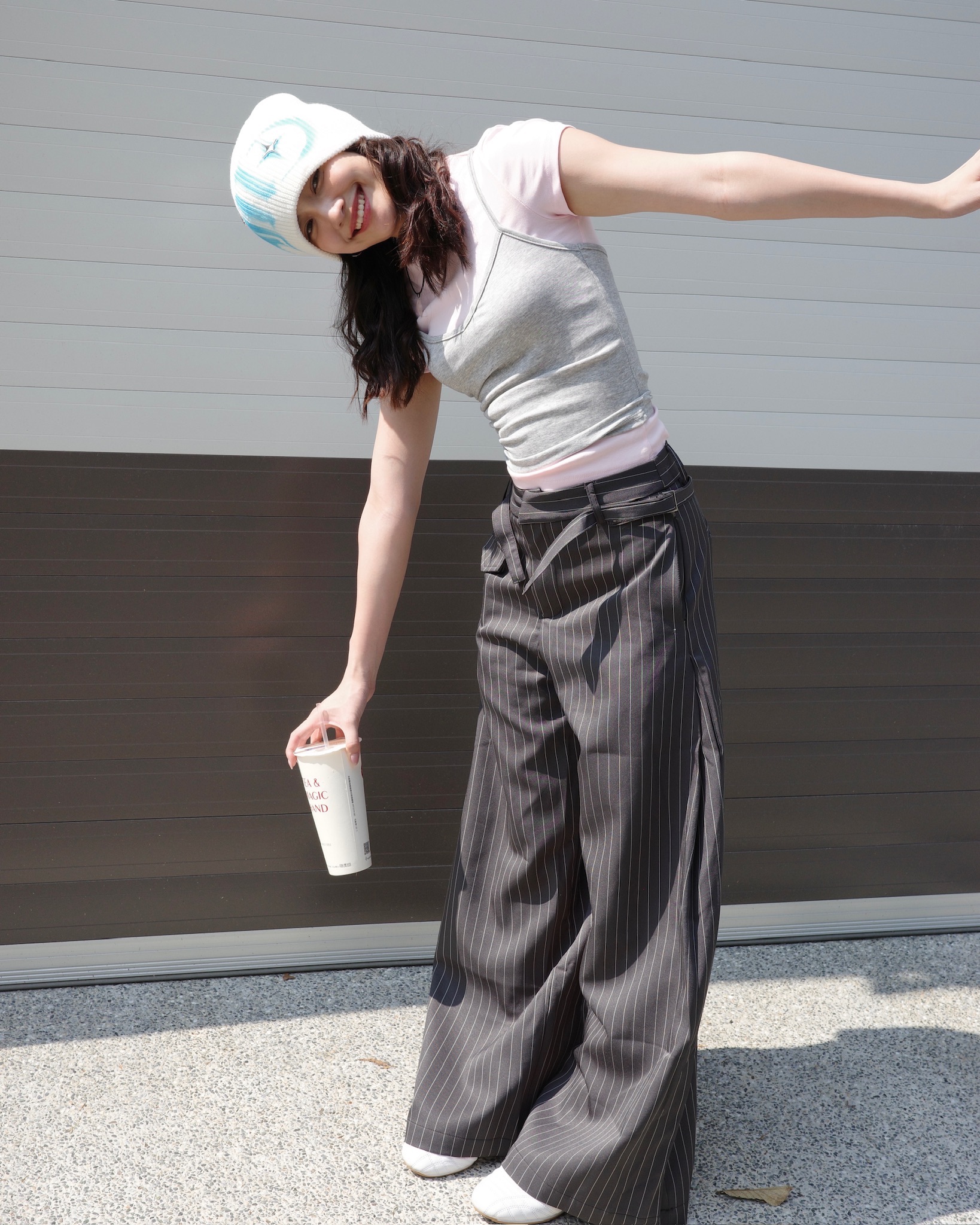 🦅高級感條紋西裝褲🦅