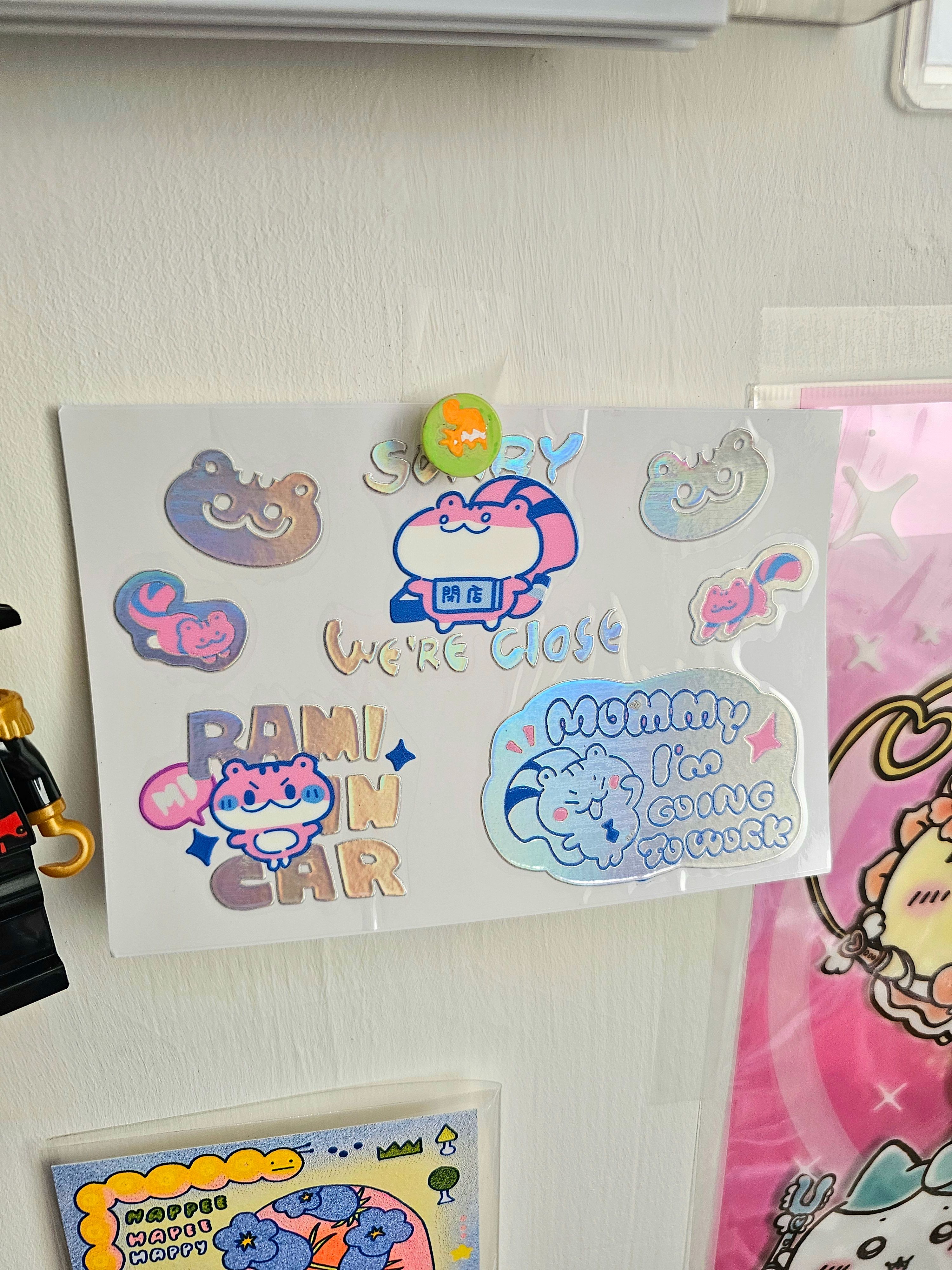 轉印貼紙（跟水晶貼紙差不多）