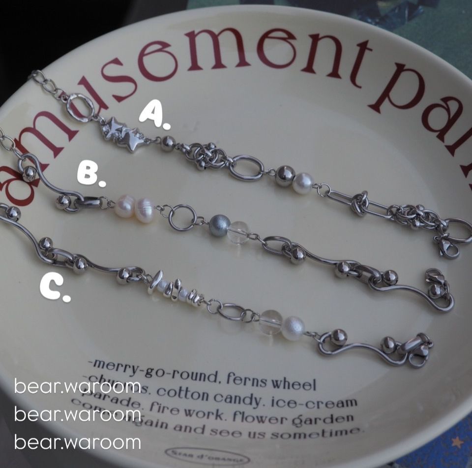 個性珠珠手鍊꒰ෆ