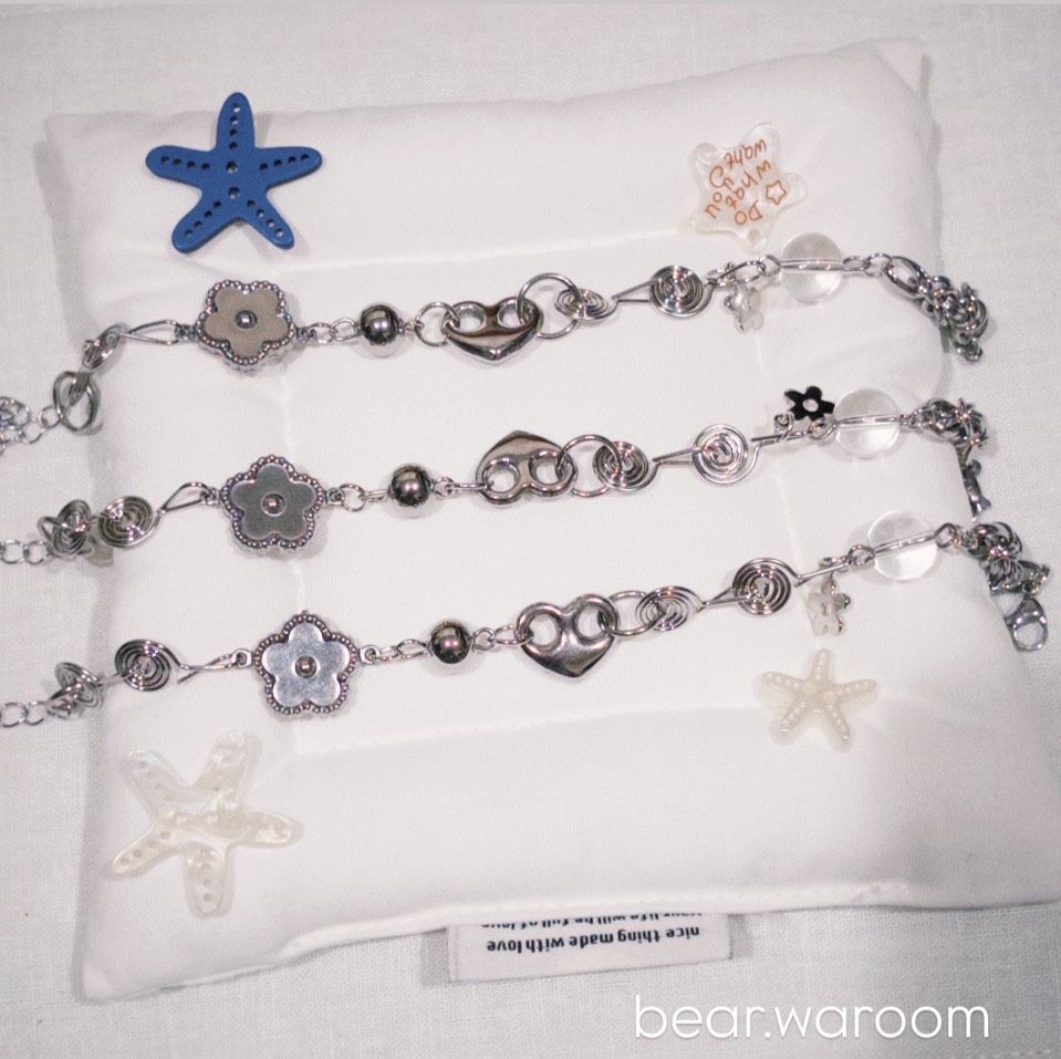 bw• 常態款不銹鋼手鏈（花花）𓂃 ◌‬𓈒𓋪